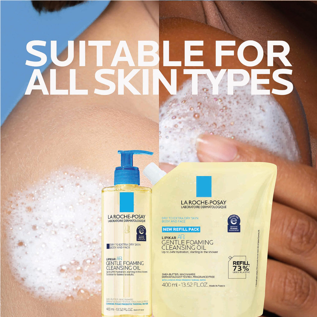 La Roche-Posay LIPIKAR ACEITE DE DUCHA REFILL 400 ml