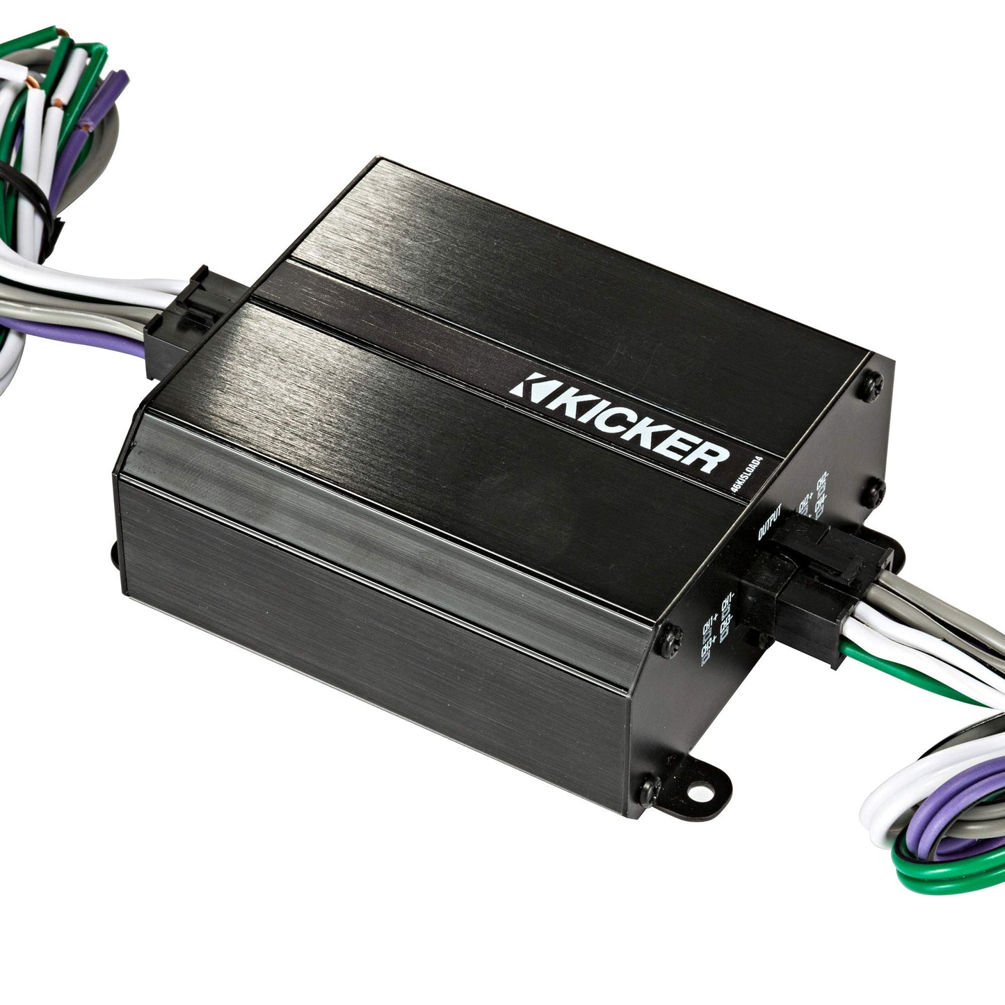 Interfaz de radio inteligente Kicker 46KISLOAD4 serie K para añadir un amplificador de rango completo