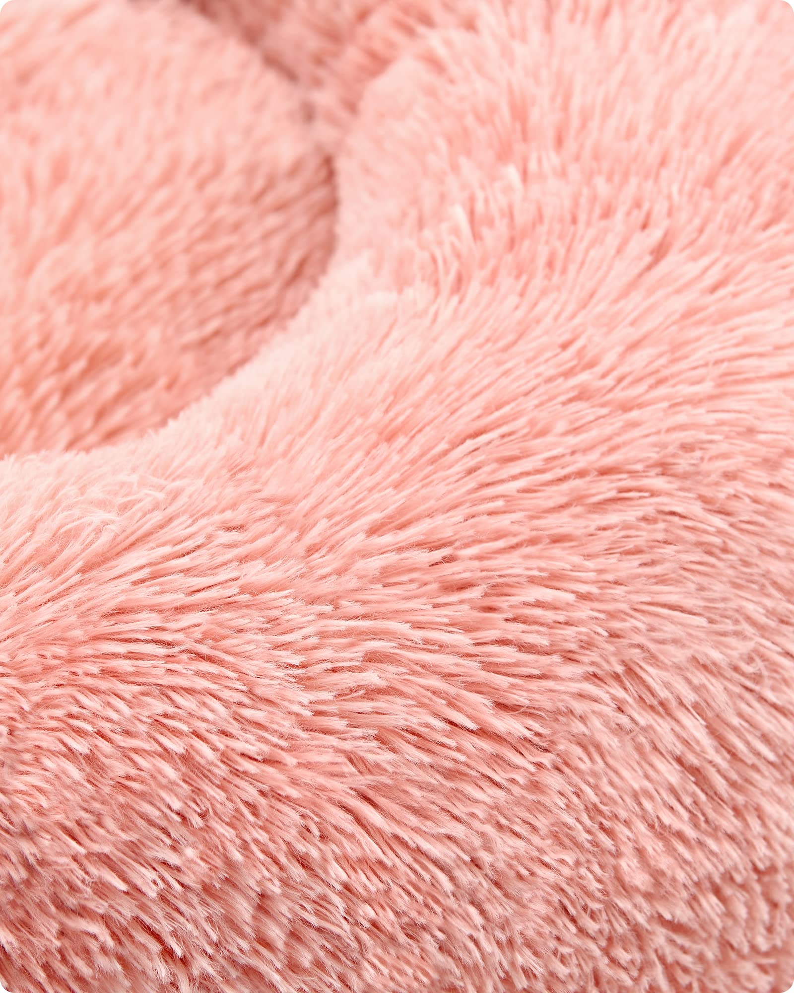 Cama de Perros Feandrea Rosa con Cojín Central Extraíble y Lavable