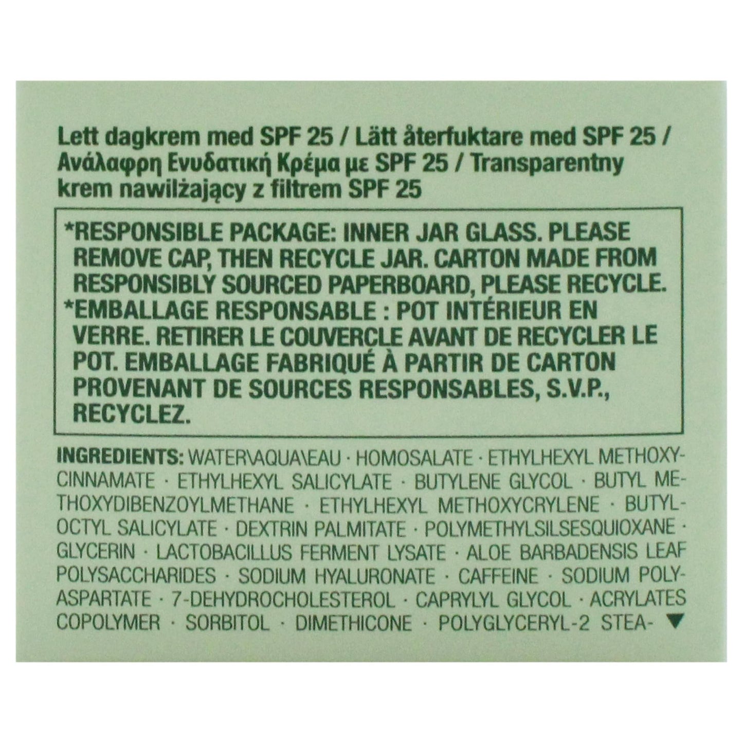 Moisture Surge Sheer Hydrator Cream SPF 25