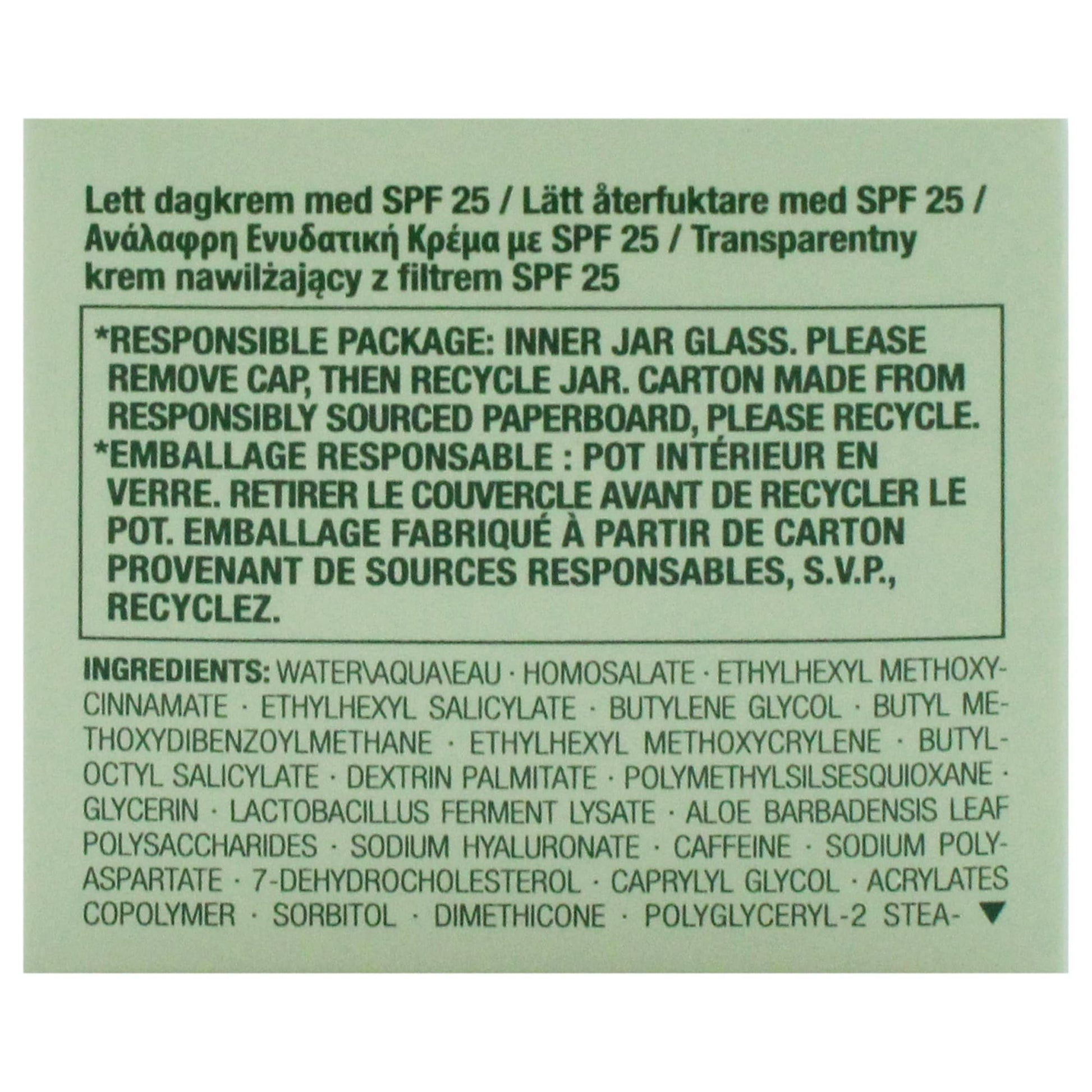 Moisture Surge Sheer Hydrator Cream SPF 25