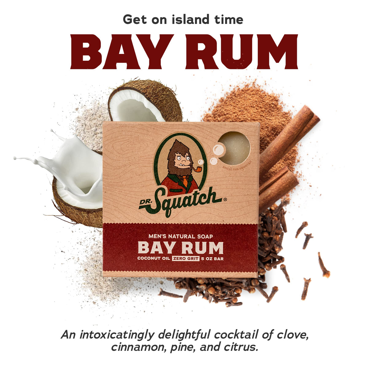 h Bay Rum Soap 5-Pack Bundle ââ‚¬â€œ Bar Soap for Men with Natural Scent, Bay Rum, Kaolin Clay, Shea Butter ââ‚¬â€œ Handmade with Organic Oils in USA