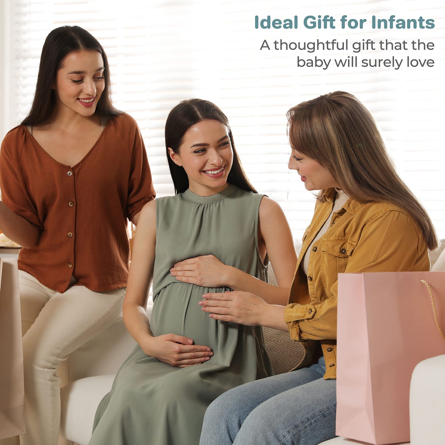 Spasilk Baby - Paquete de 4 Mantas de Franela 100% algodón, Mariposa Rosa, Talla única