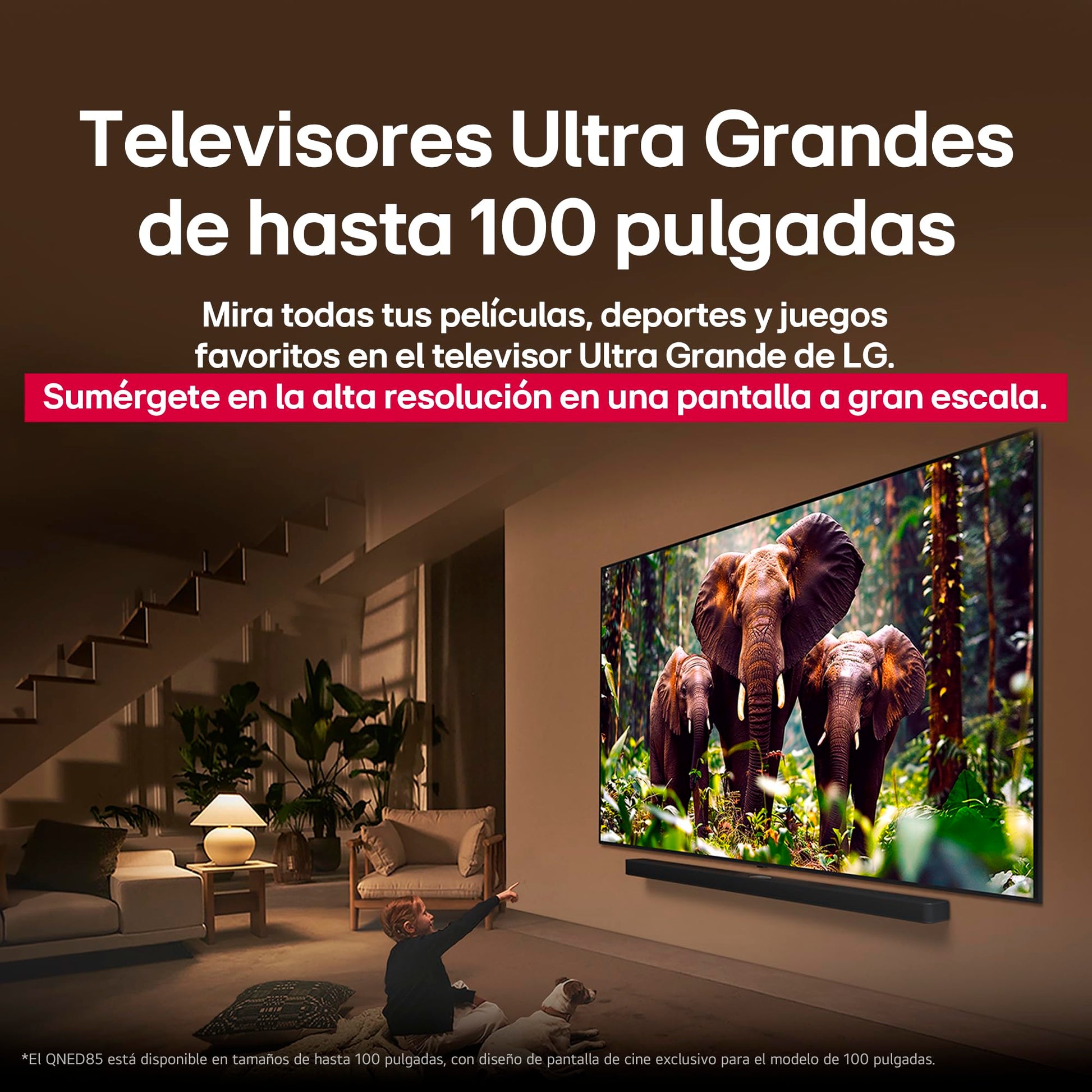 LG Pantalla 65 Pulgadas QNED EVO AI QNED85 4K Smart TV 2025
