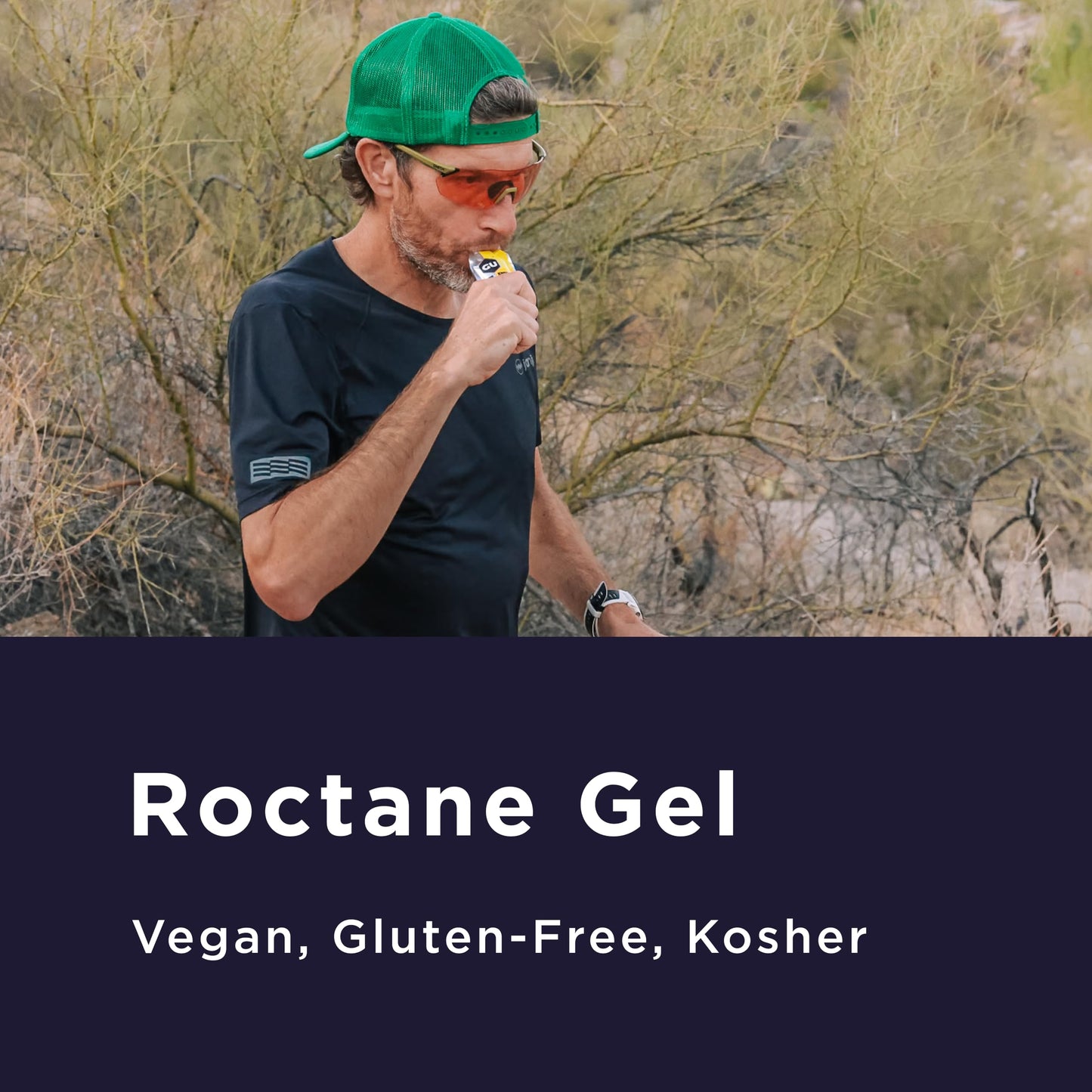 GU Roctane Ultra Endurance, Gel Energetico, Fresa - Kiwi, 24 Piezas