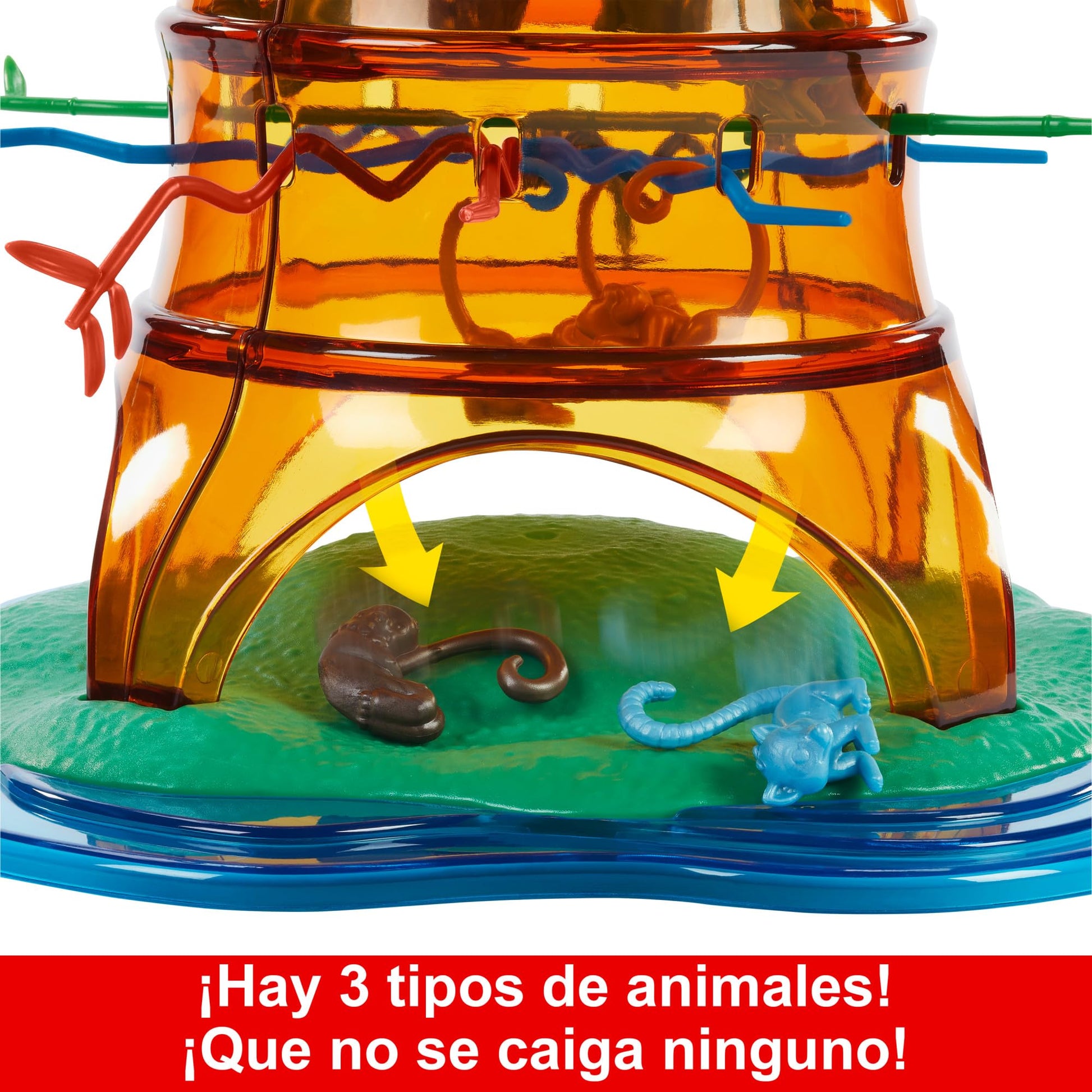 Mattel Monos Locos, Games Diversión sin Límites, Juego de Mesa, 25 Aniversario, 5+ Años