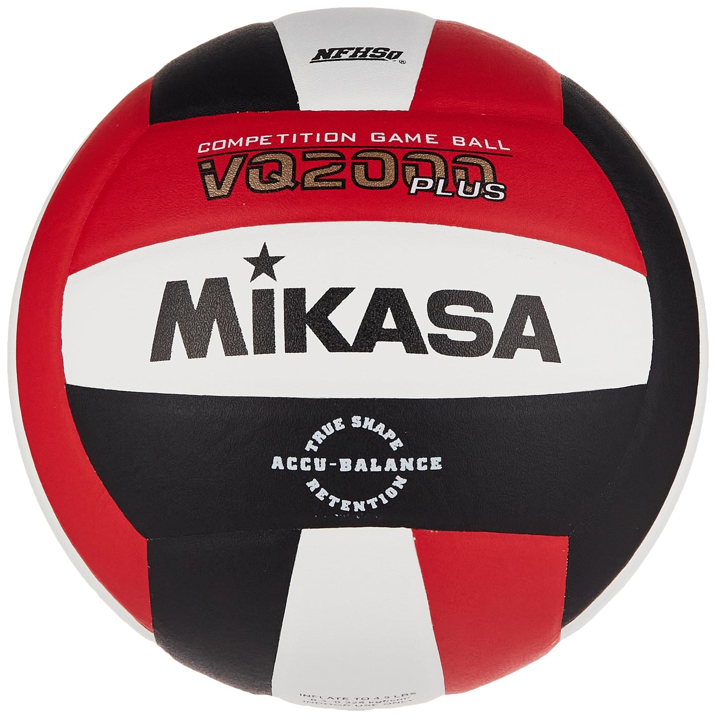 Balón de Voleibol Mikasa Rojo Blanco Negro Micro Cell