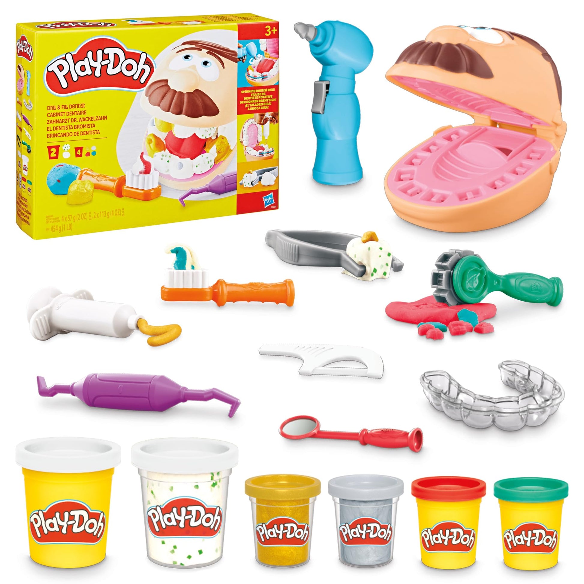 Kit de Manualidades Play Doh El Dentista Bromista para Niños y Niñas
