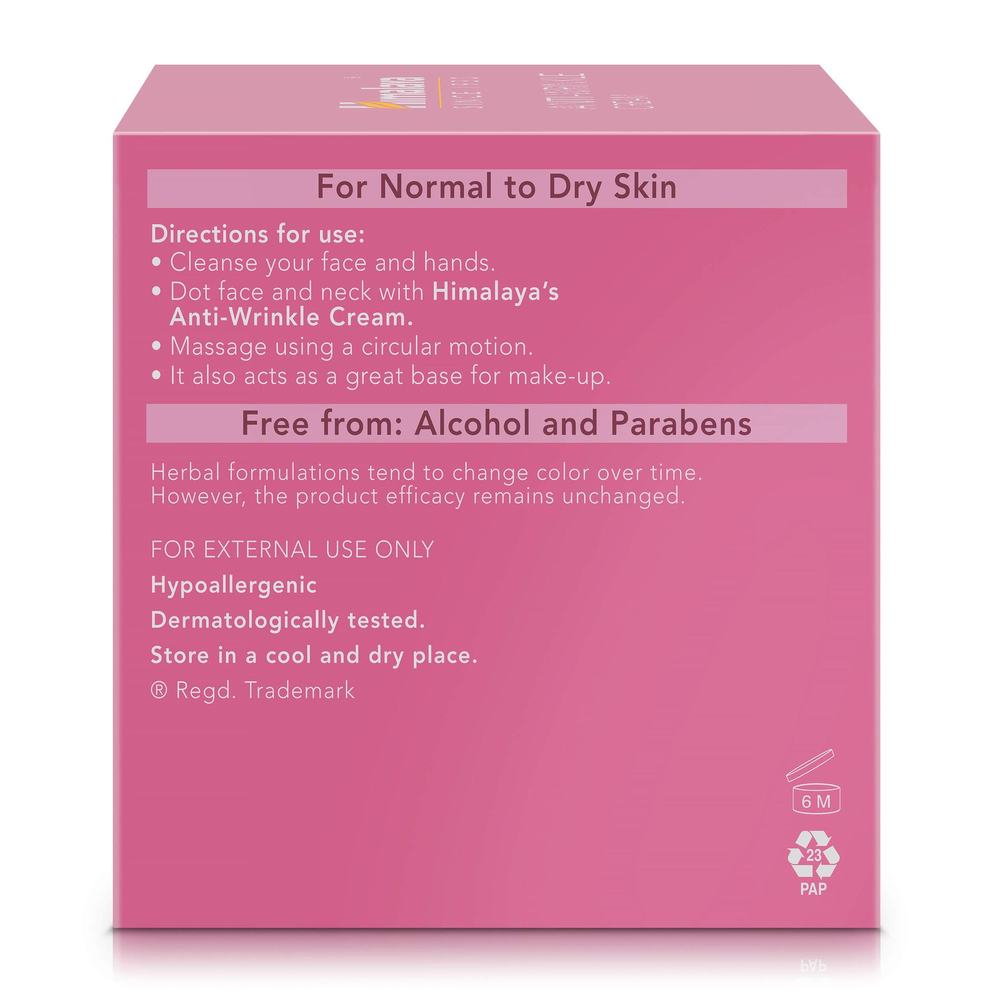 Crema anti-arrugas con Aloe vera y extracto de Uva, 1.69Oz/50ml