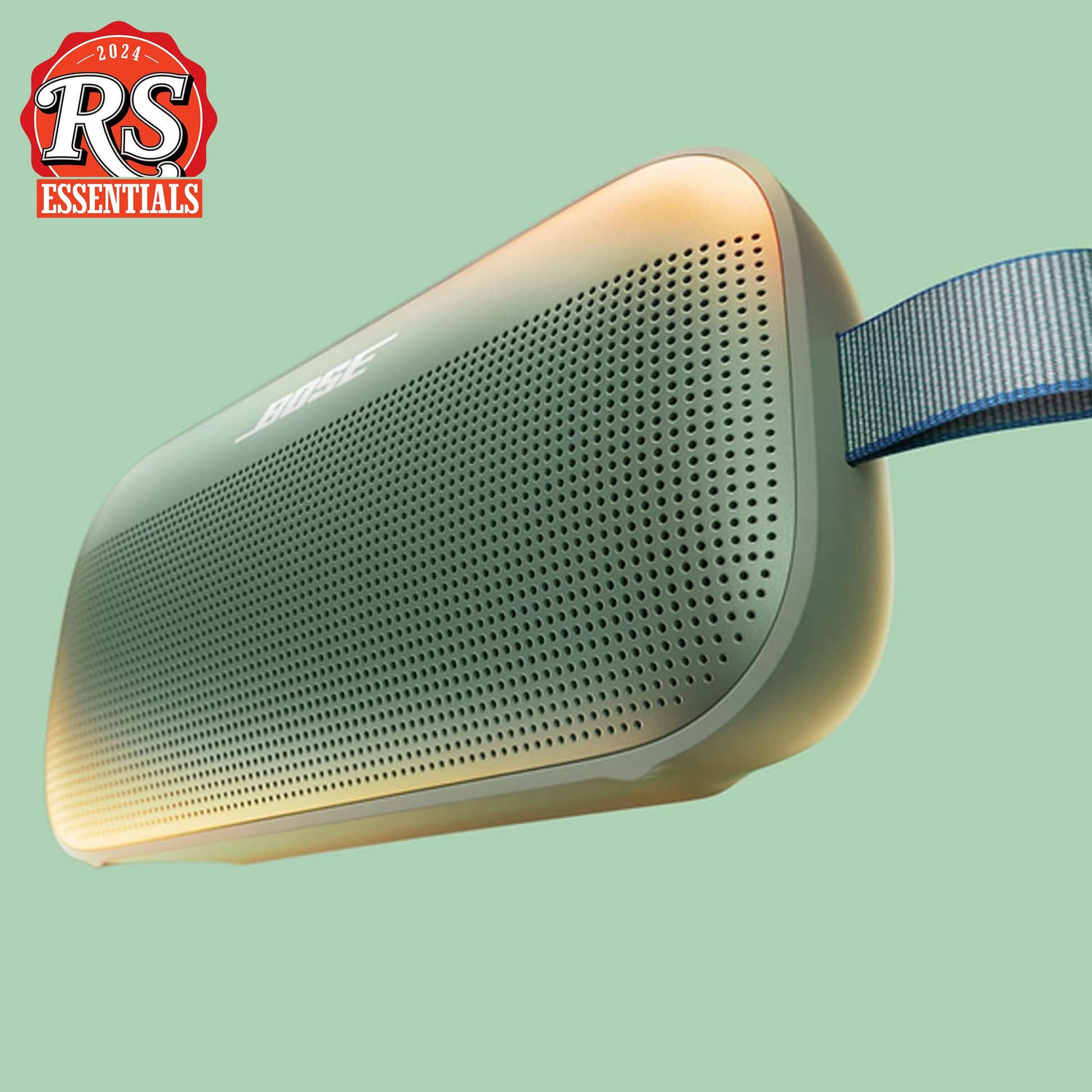 Bose Altavoz Bluetooth portátil SoundLink Flex (2.ª Gen.) Altavoz para Exteriores portátil con Sonido de Alta fidelidad, hasta 12h de duración de la batería, a Prueba de Agua y Polvo, Salvia Alpina