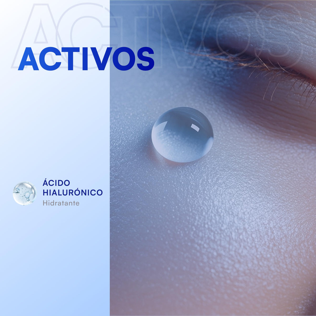 MIST JEWEL - HYDRA - Serum Acido hialuronico facial concentrado para arrugas antiedad | Hyaluronic acid suero para el rostro de alta concentración hidratante intenso y rejuvenecedor 50ml (AH Concentrado)