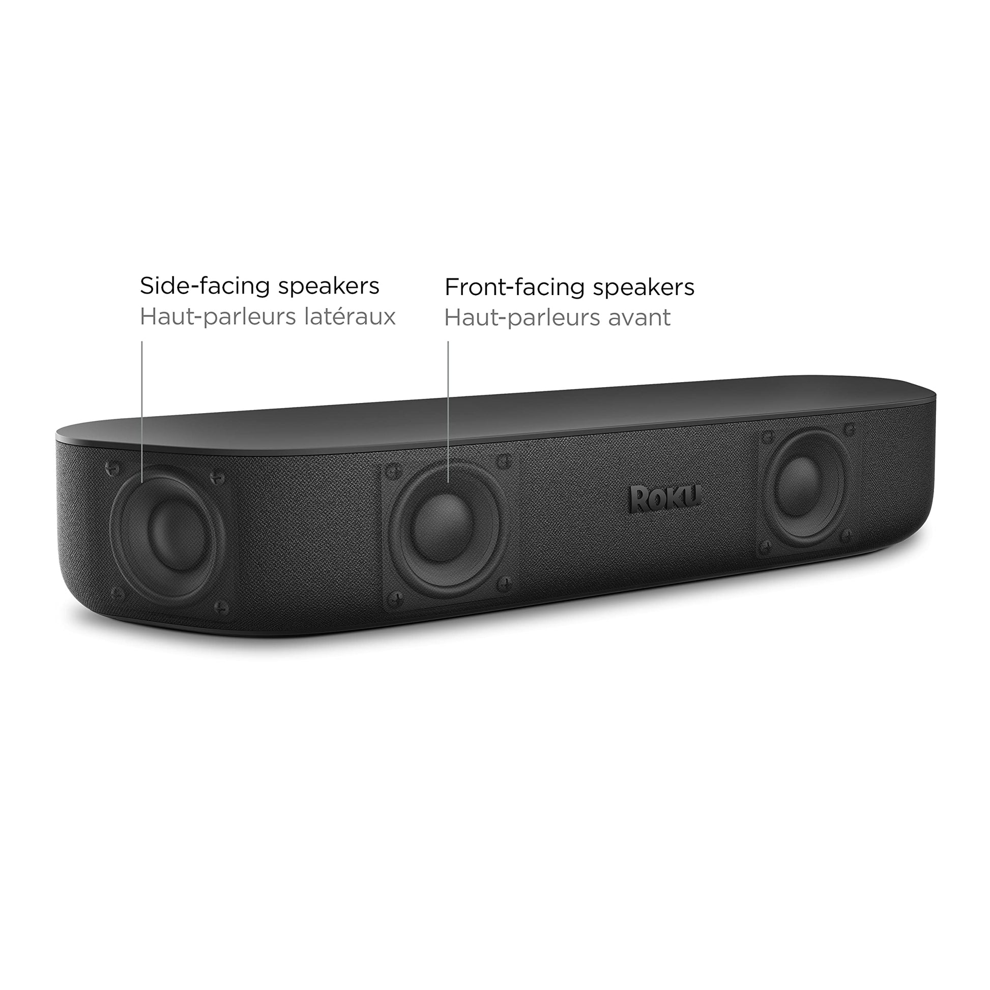 Reproductor Multimedia Roku Streambar Negro con Audio Premium 4K/HD/HDR