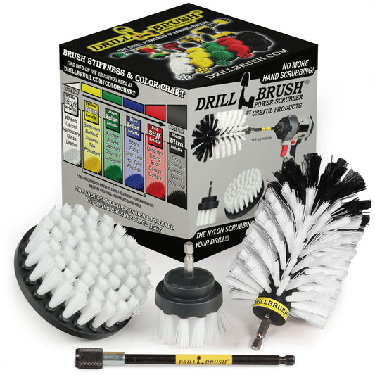 Cepillo para Polvo Useful Products Blanco Suave con Accesorio de Alcance Extendido para Limpieza Automotriz