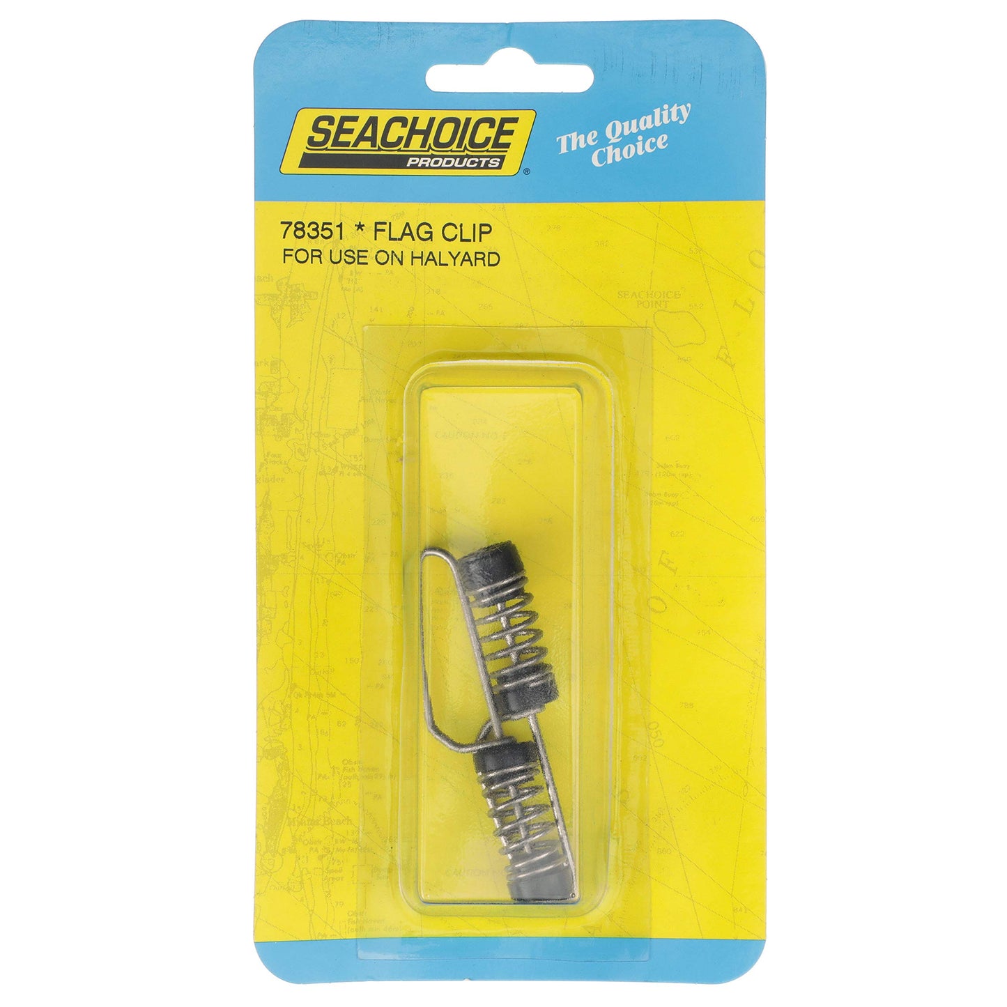 Boating Accessories New SEACHOICE Marine Halyard Flag Clip(2 per Card) SCP 78351