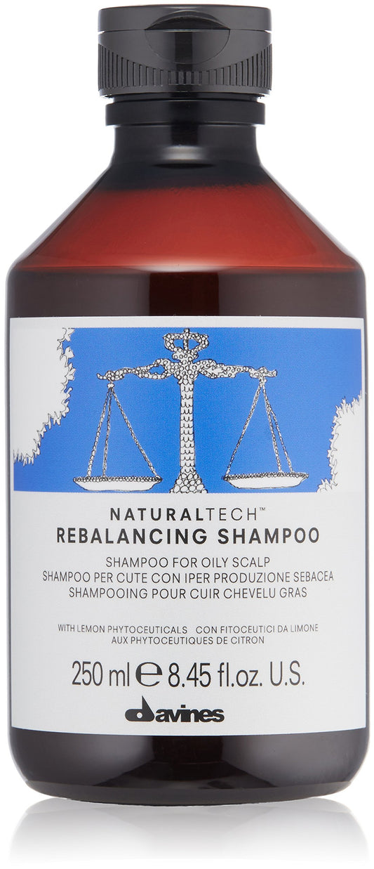 Davines Natural Tech Rebalancing Shampoo, 8.45 Ounce