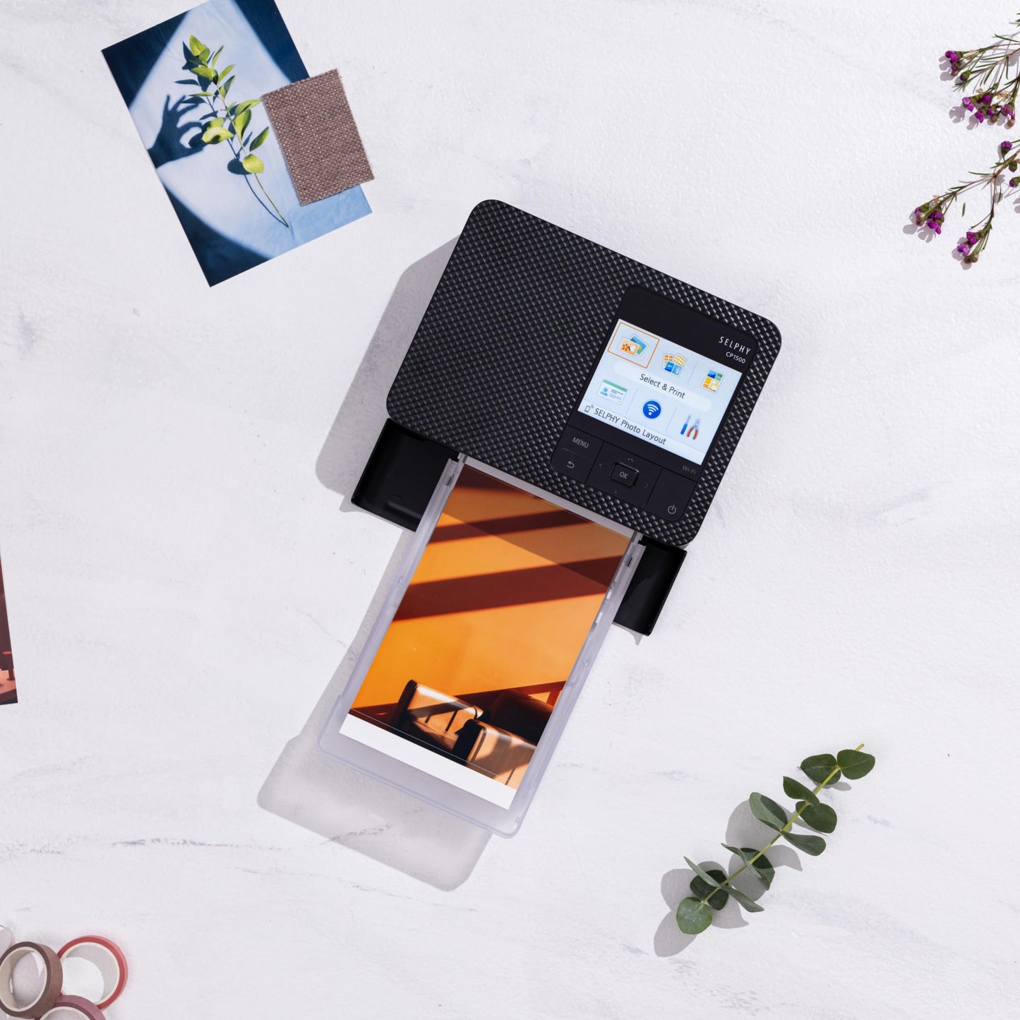 Canon Impresora Selphy CP1500 Negro