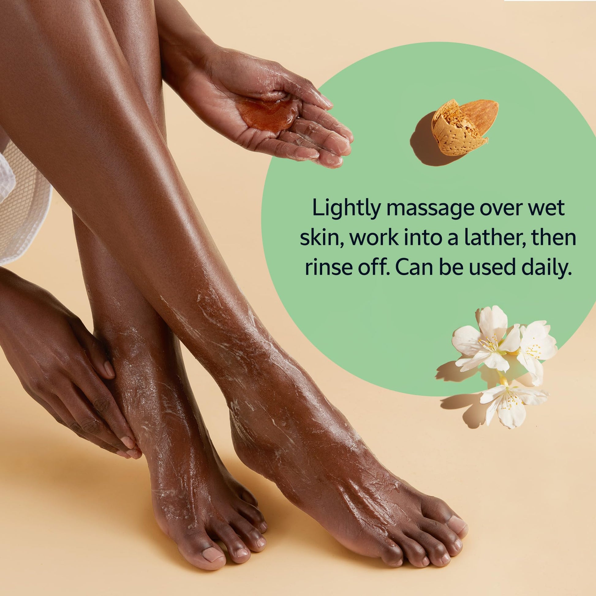 L'Occitane Almond Shower Scrub 200ml, 7.3 oz.