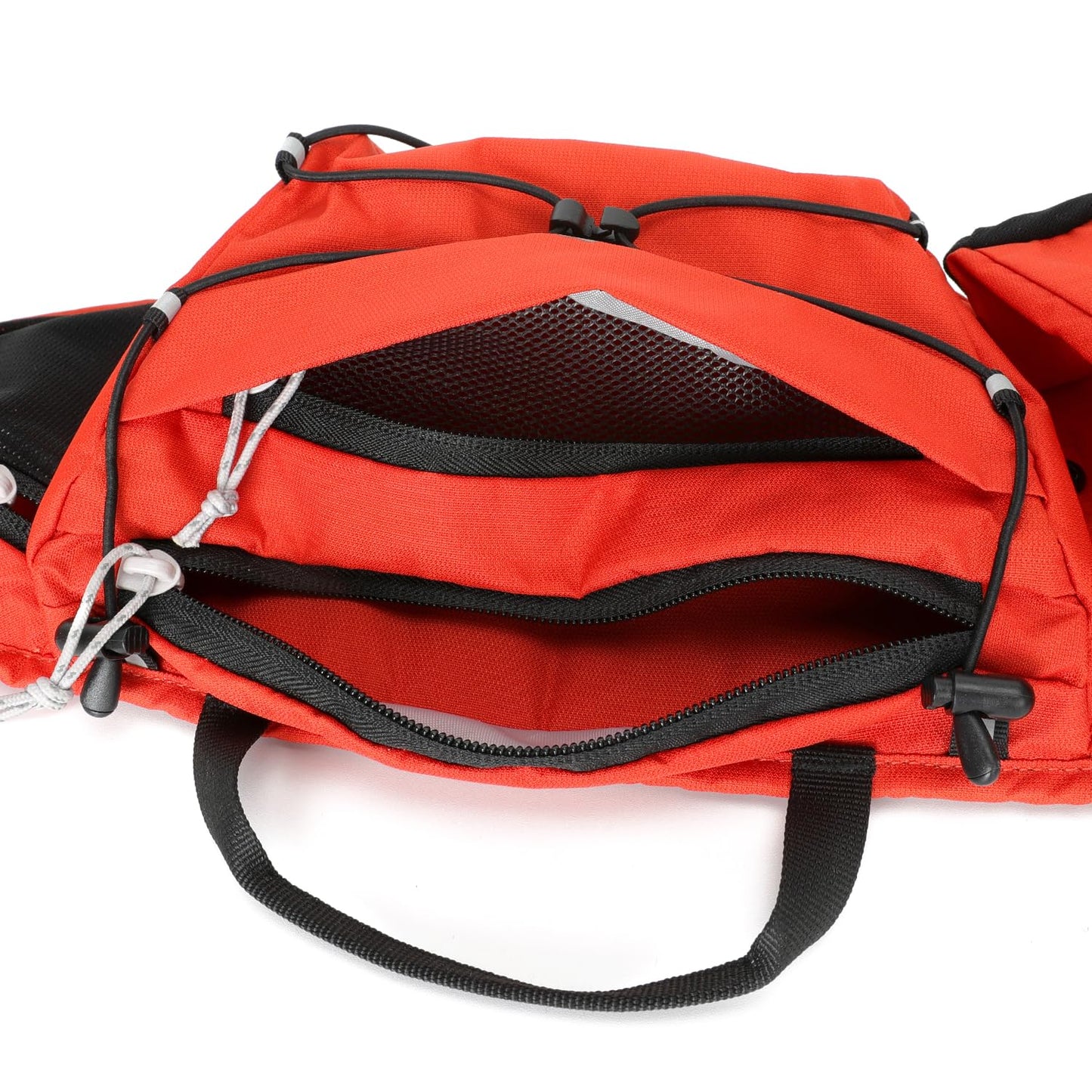 INOXTO - Riñonera deportiva para mujeres y hombres, paquete de cintura reflectante, para todos los teléfonos (Gary, Naranja)