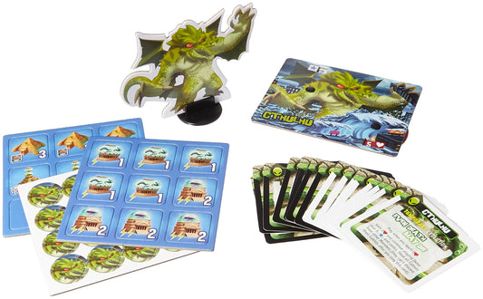 IELLO: King of Tokyo Cthulhu Monster Game Pack, Incluye el Rey de Tokio y el Rey de Nueva York, Tiempo de Juego de 30 Minutos, de 2 a 6 Jugadores, para Edades de 10 años en adelante