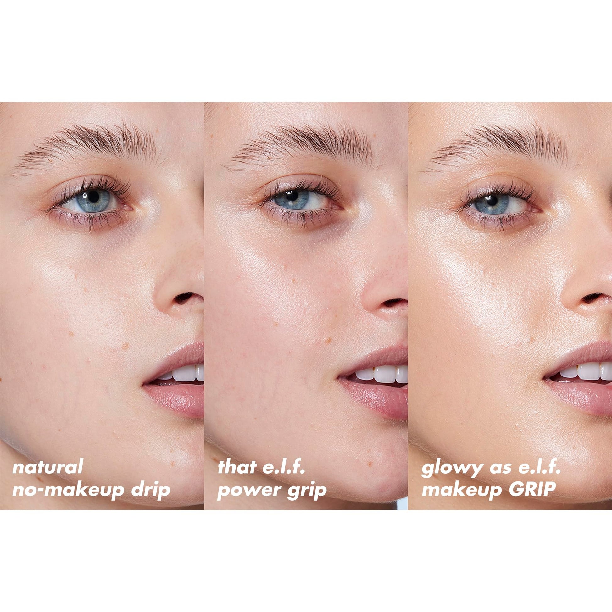 E.l.f. - Prebase Power Grip con 4% de niacinamida, base facial hidratante y a base de gel, unifica la piel e ilumina, agarra el maquillaje, vegana y libre de crueldad animal, 0.811 onzas líquidas