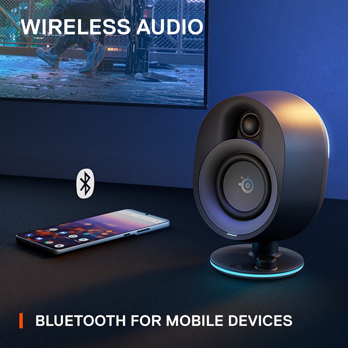 SteelSeries Arena 7 Altavoces para Juegos de computadora (Reacondicionado)