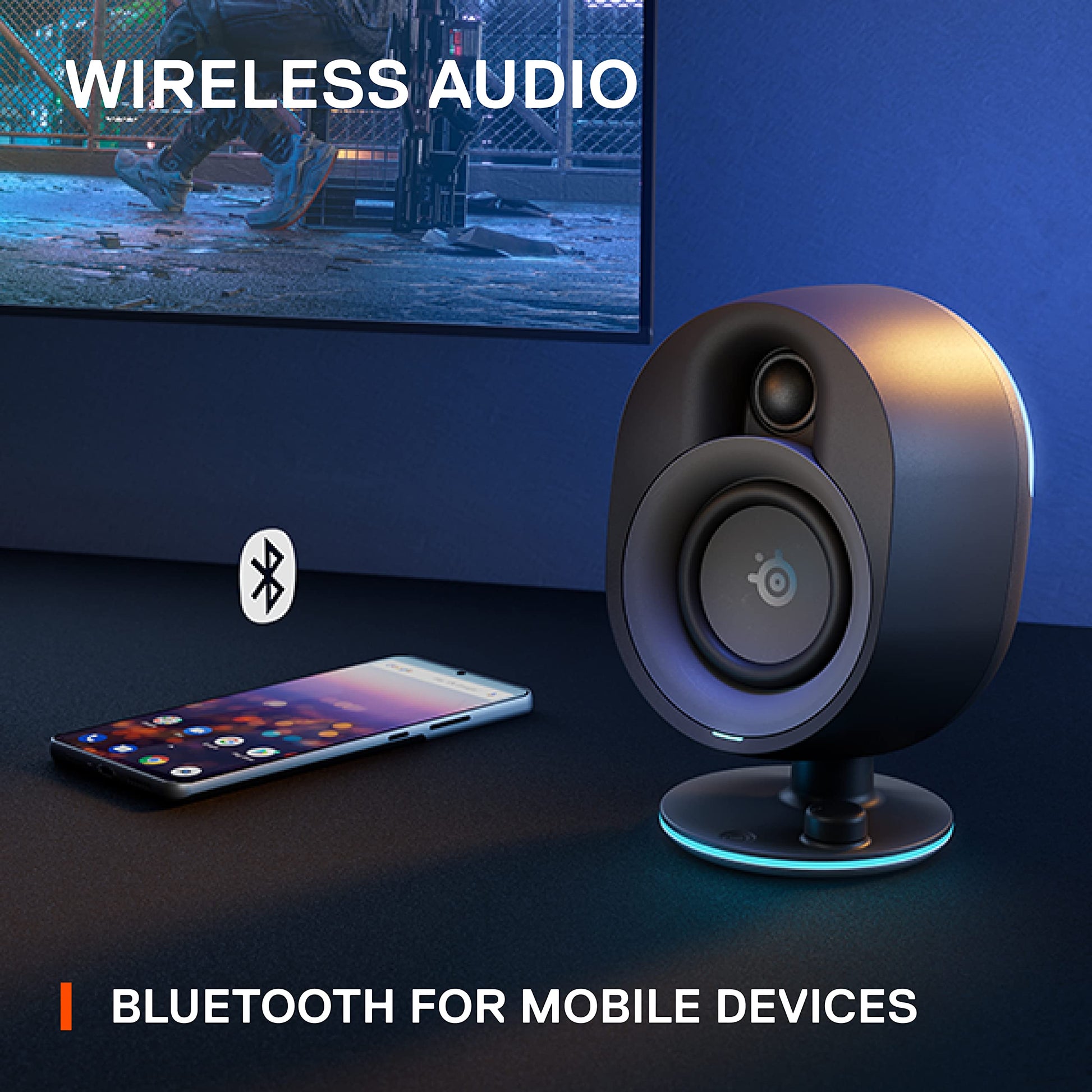 SteelSeries Arena 7 Altavoces para Juegos de computadora (Reacondicionado)