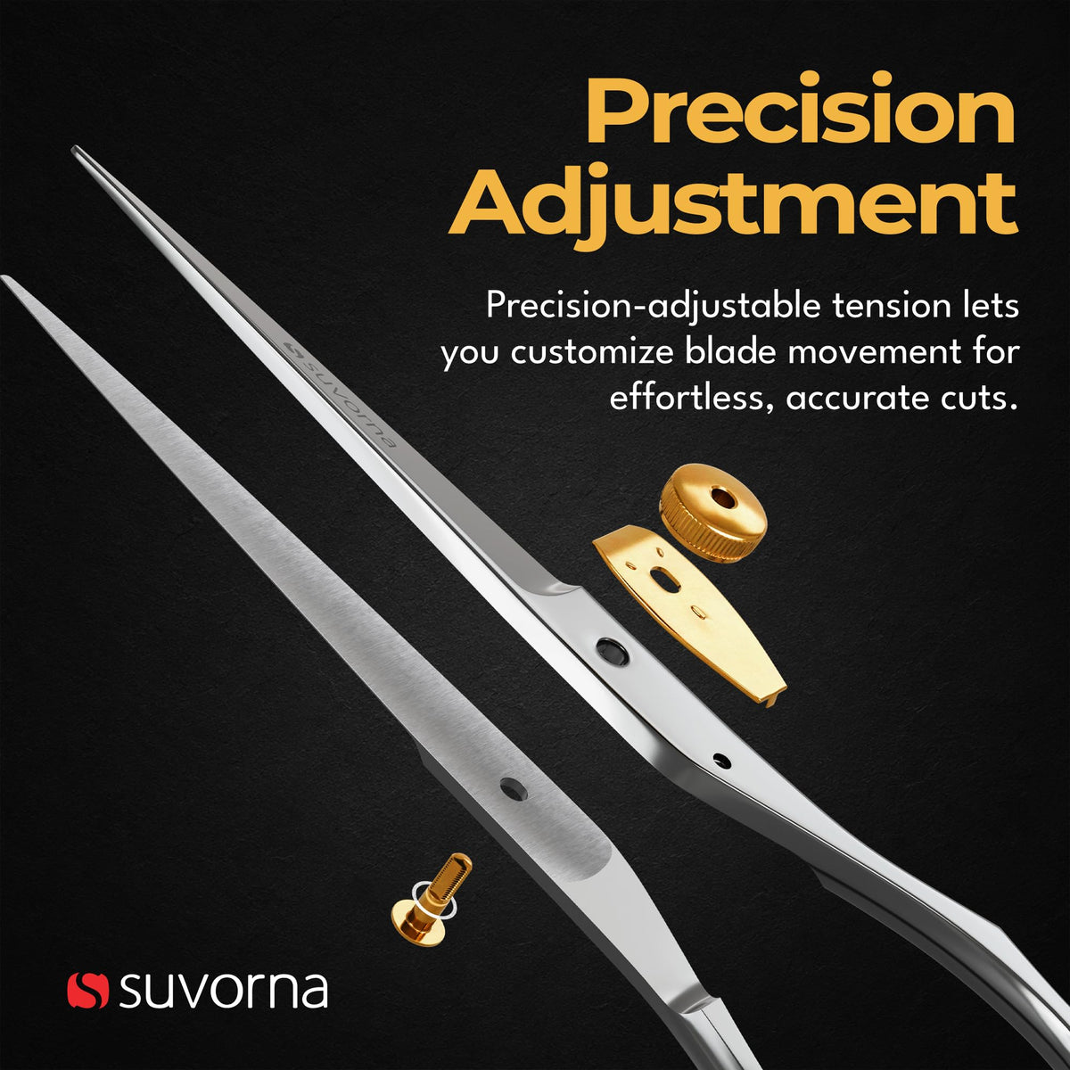 Suvorna Ador 6" Value Professional Barber Hair Cutting Salon Shears Scissors 2101