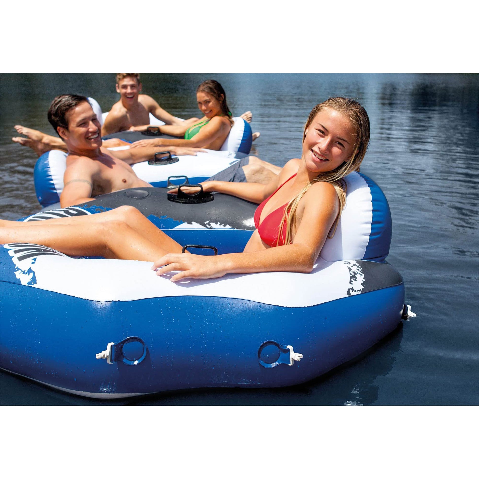 Intex- Inflable connect lounge , para alberca, 51" X 49.5"