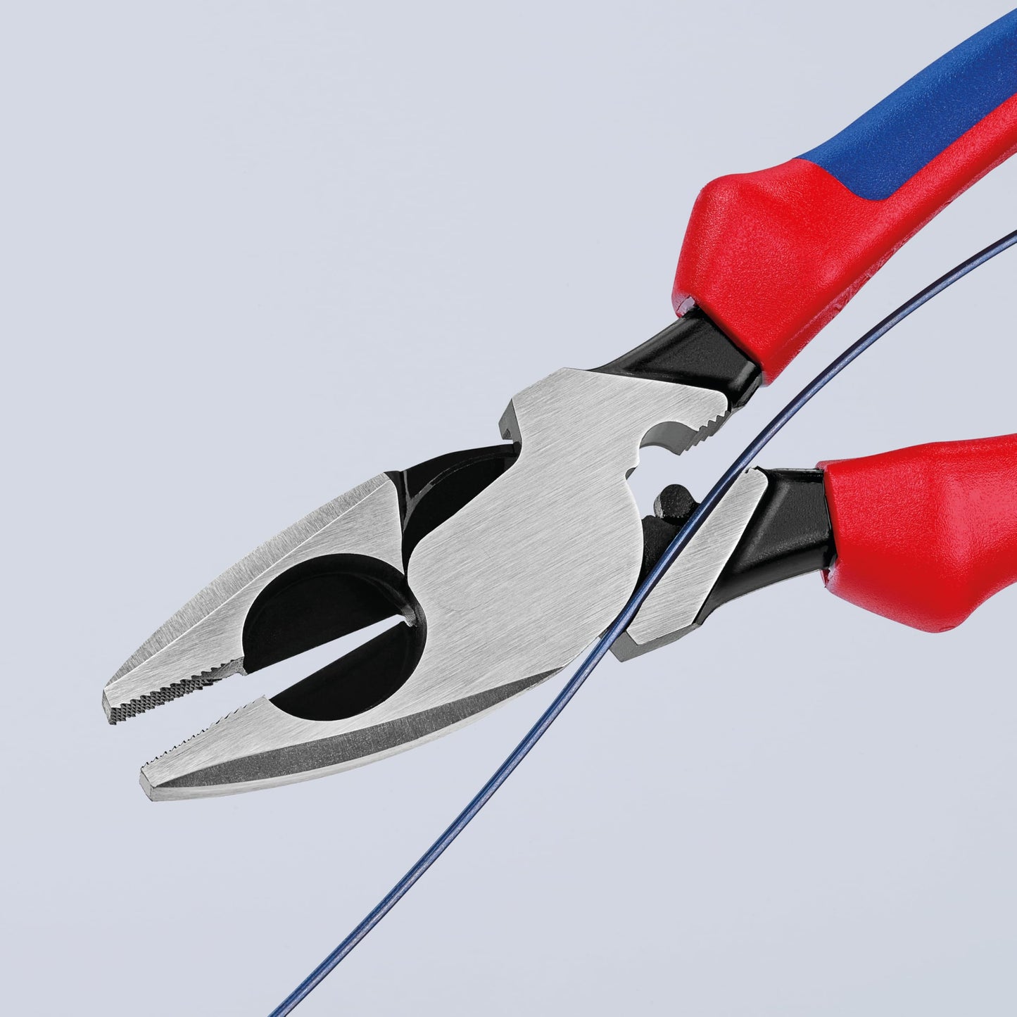 Knipex 09 12 240 SBA - Alicates para palanca de pescado (9,5 pulgadas, alicates y crimpador)