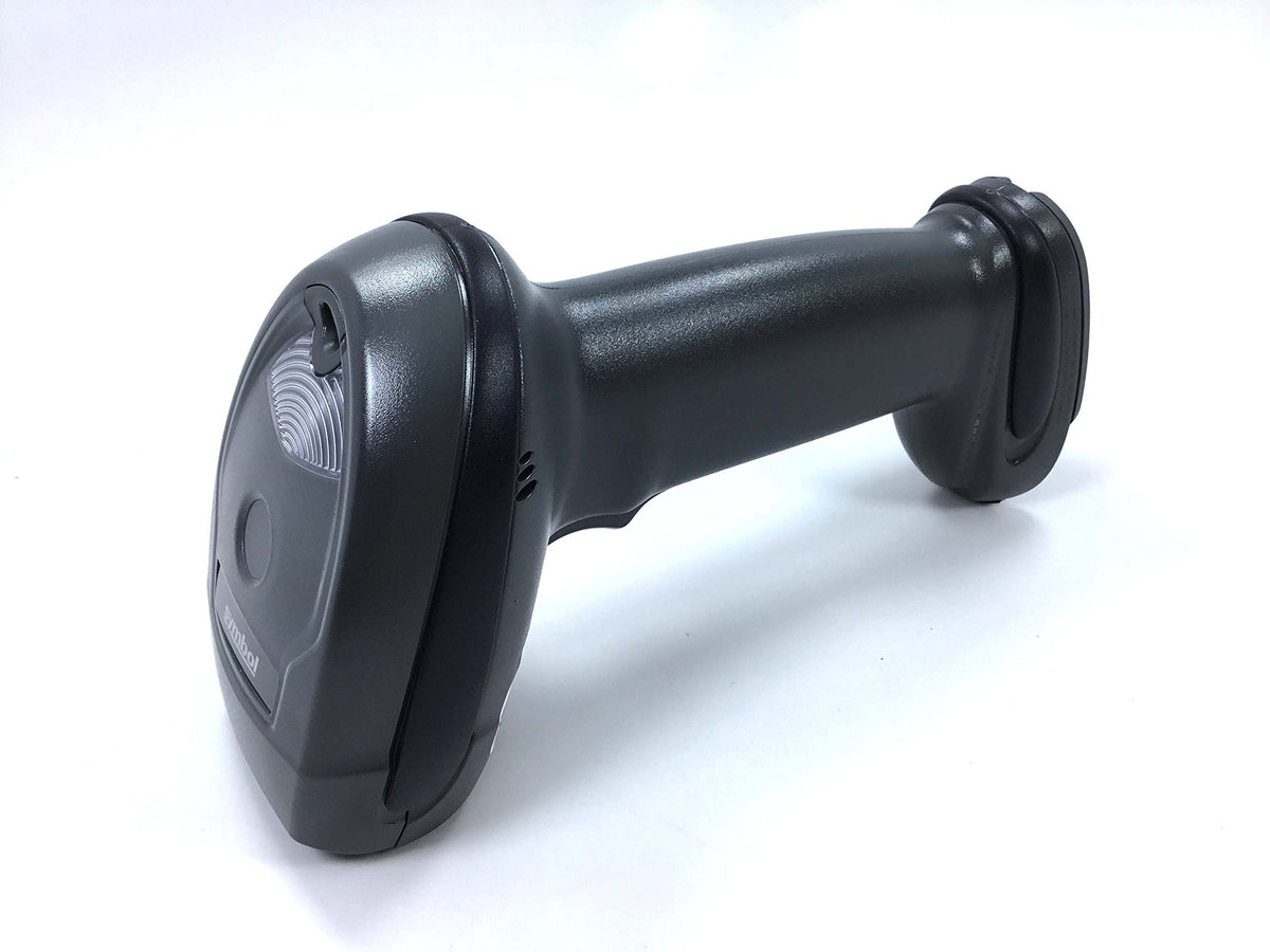 Escáner de Código de Barras Inalámbrico Zebra Cebra Con Soporte y Cable USB Resistente