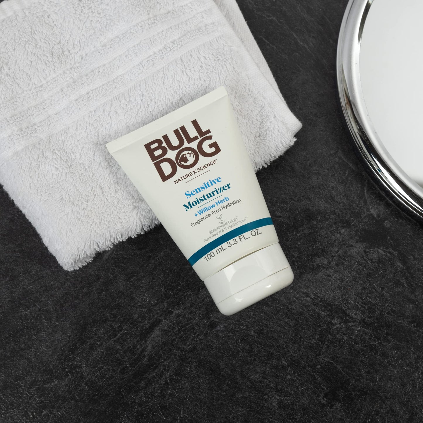 Bulldog Mens Skincare and Grooming Sensitve Moisturizer, 3.3 Ounce