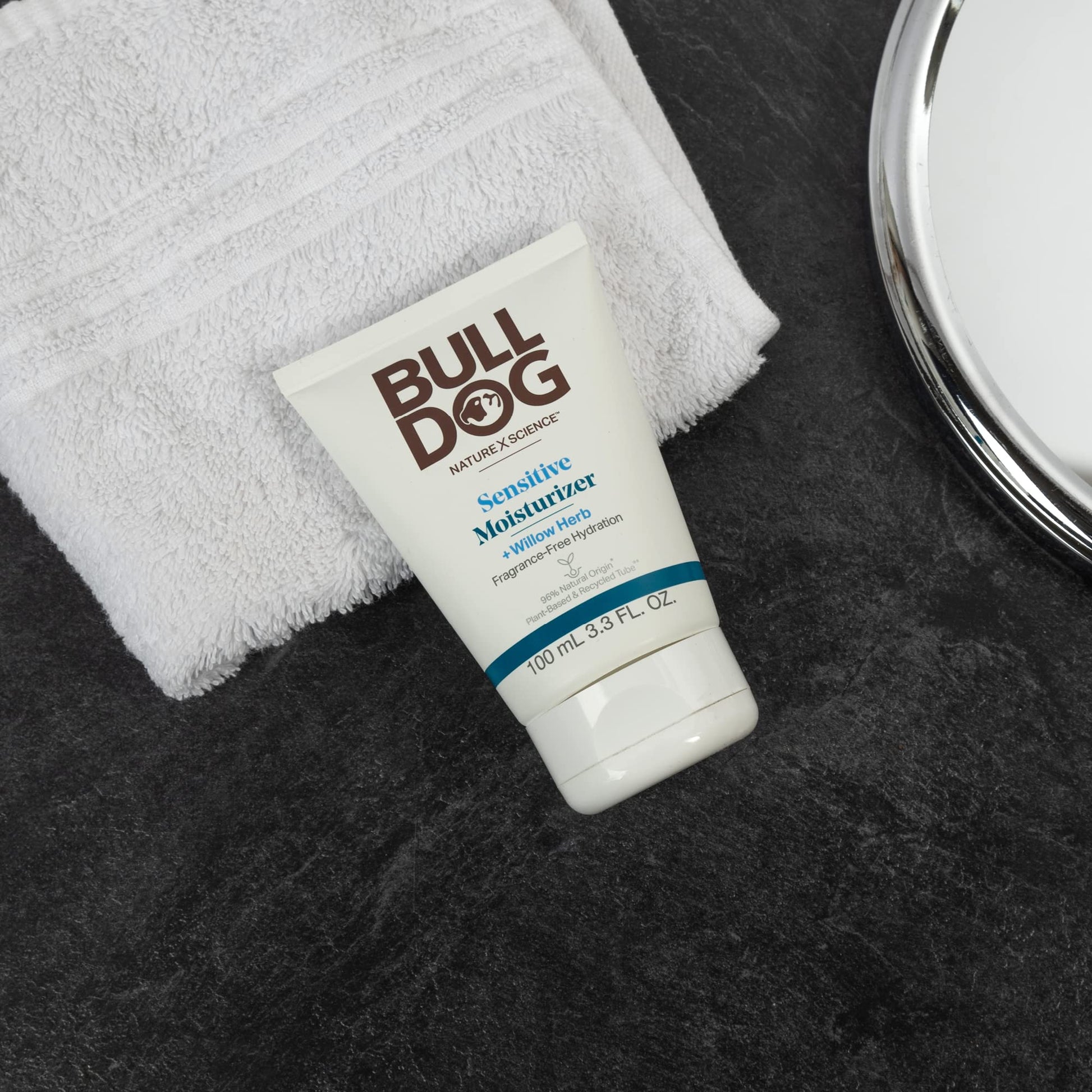Bulldog Mens Skincare and Grooming Sensitve Moisturizer, 3.3 Ounce
