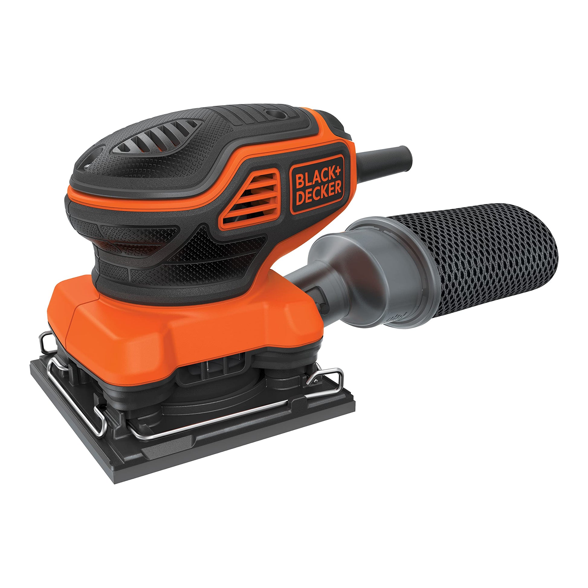 BLACK+DECKER - Lijadora órbita eléctrica de 2.0 amperios (BDEQS300)