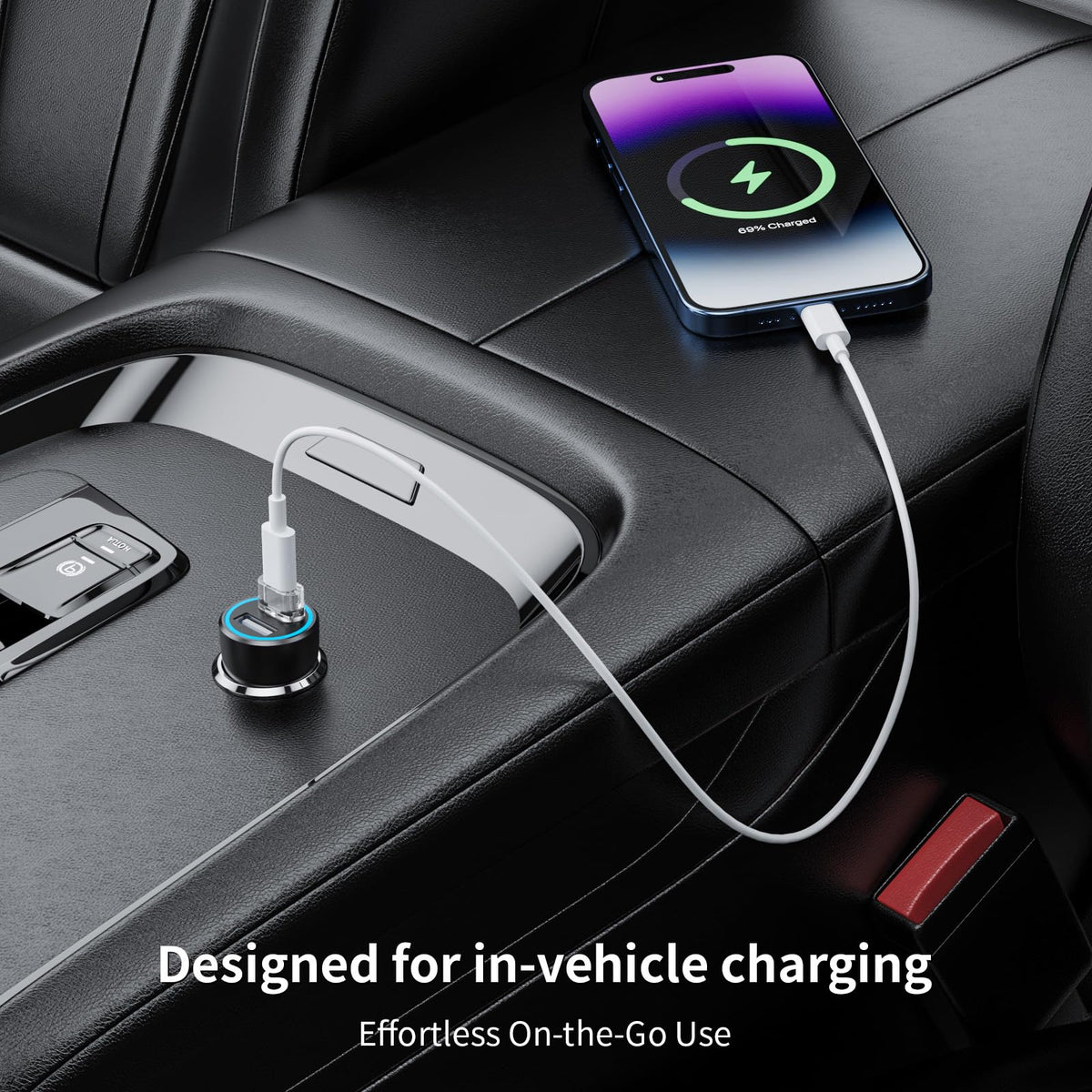 Adaptador USB C a USB Transparente Paquete de 5 Compatible con Apple Watch iPhone iPad Coche