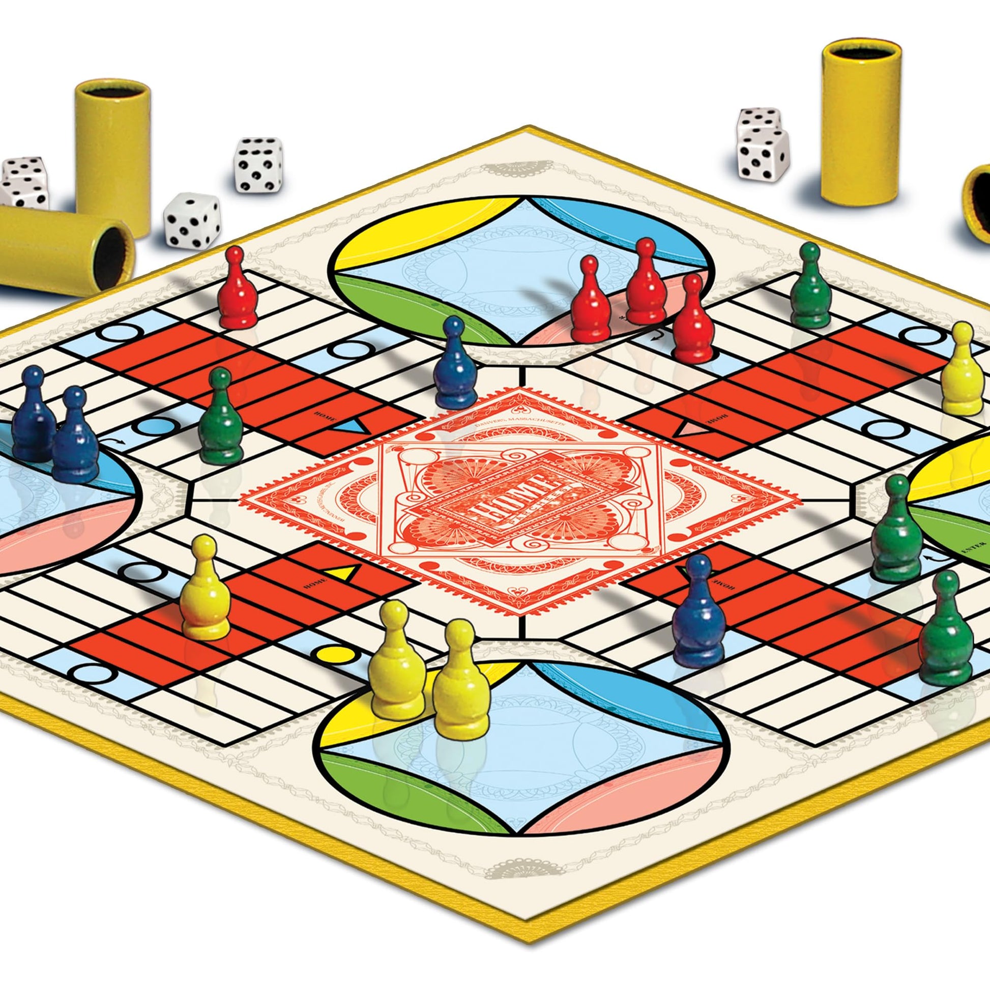 Juego de Mesa Parcheesi Royal Multicolor Edición Especial