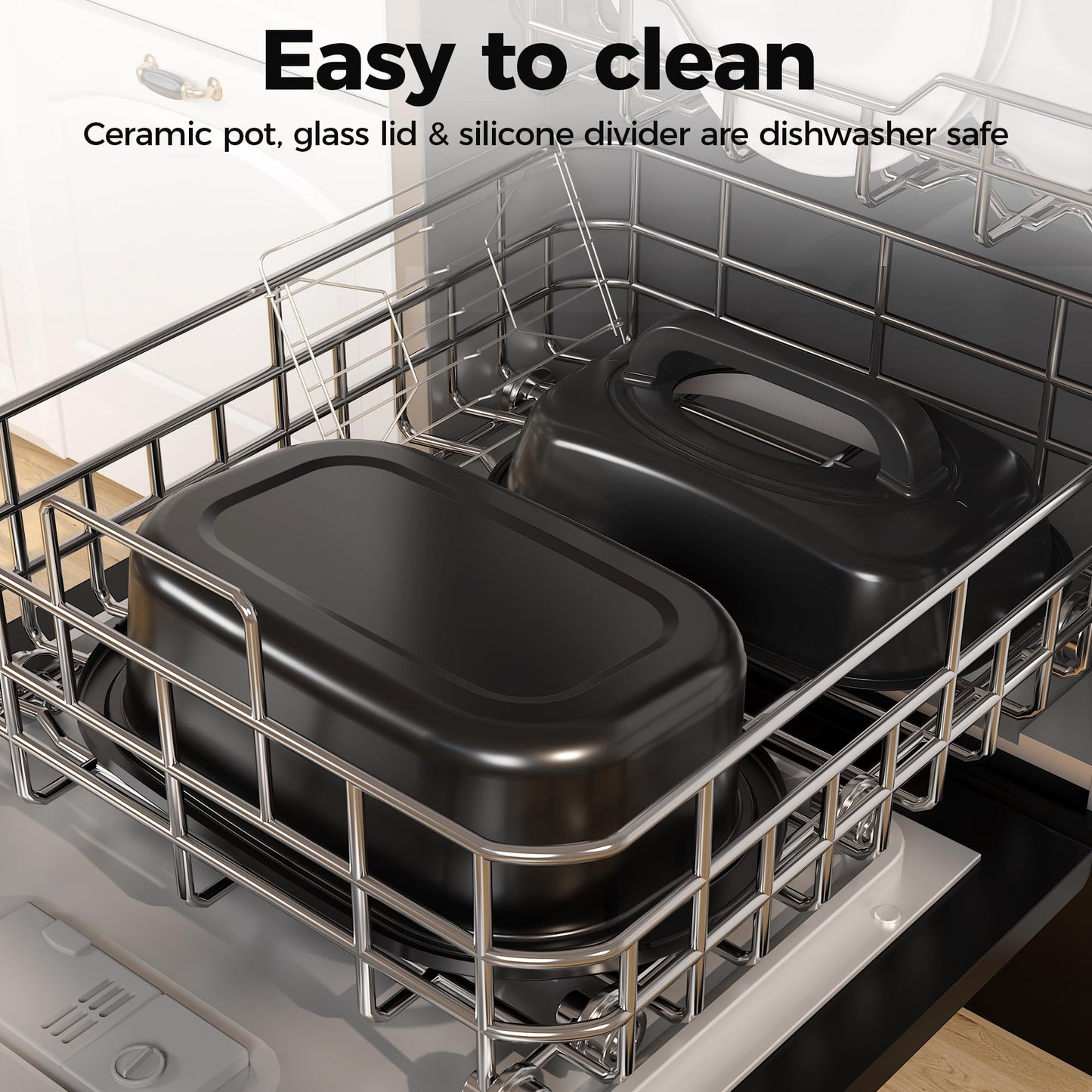 Horno Tostador Eléctrico de Acero Inoxidable con Tapa de Visualización y Autohilado Plateado