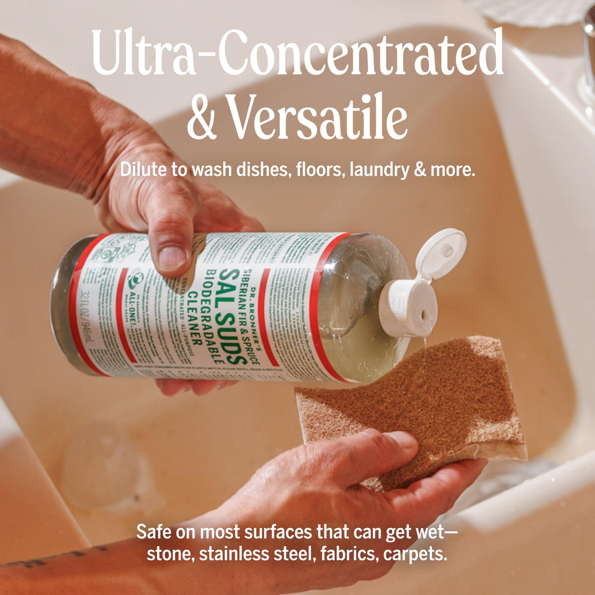 Sal Suds All Purpose Cleanser Liquid-16 oz Brand: Dr. Bronners Magic Soap by Dr. Bronner's