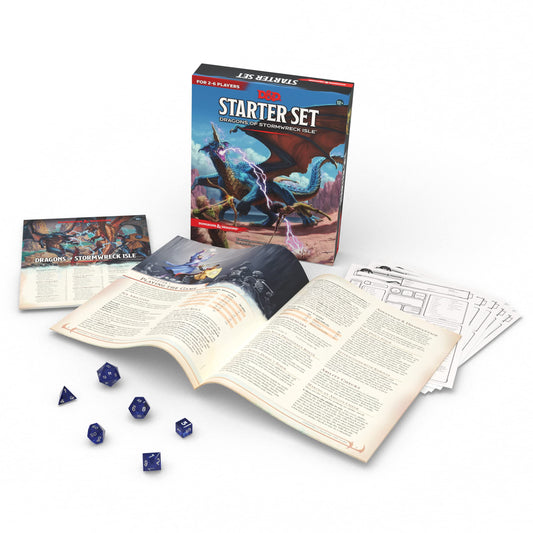 Juego de iniciación D&D: Dragons of Stormwreck Isle