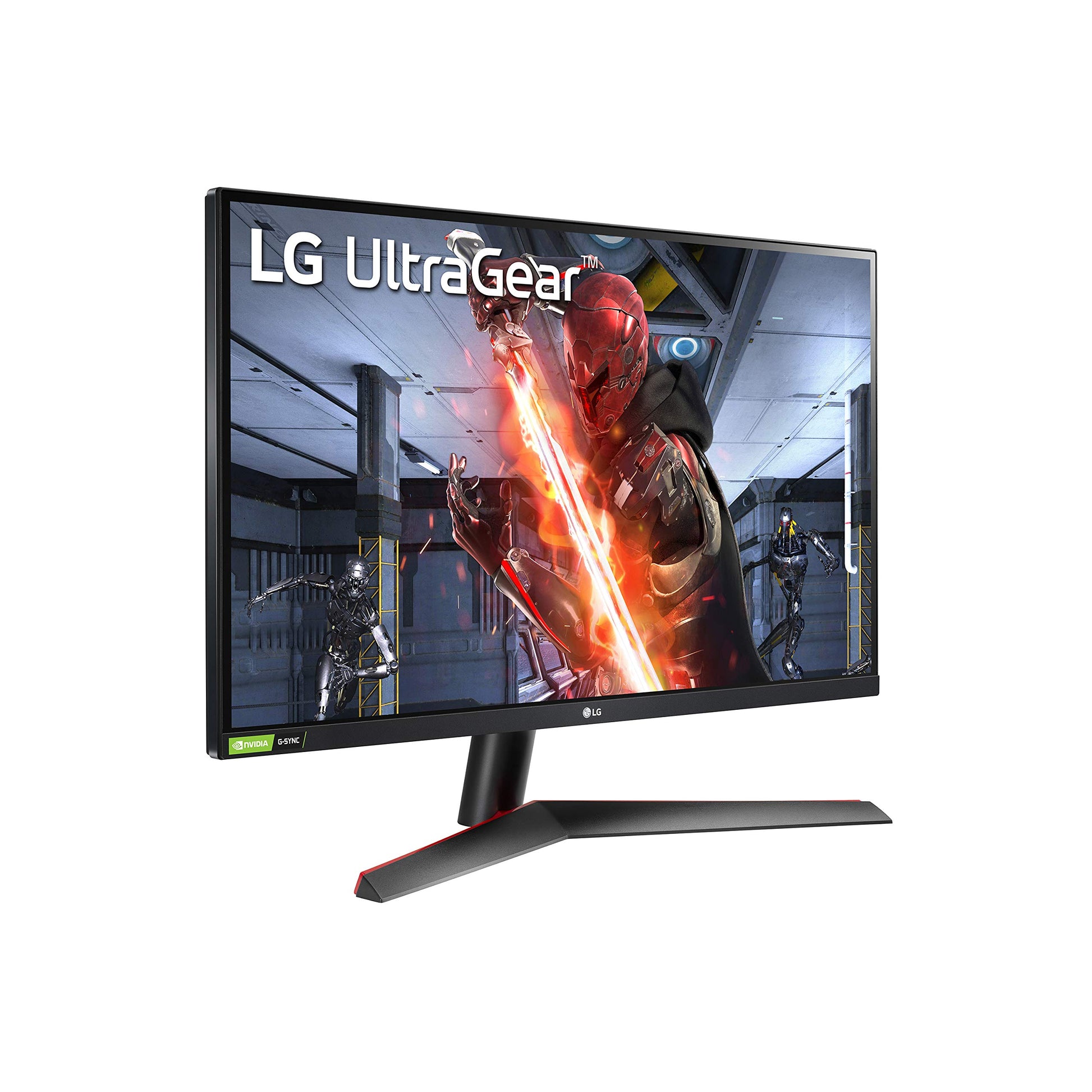 LG 27GN800-B Ultragear Monitor para juegos de 27 pulgadas QHD (2560 x 1440), visualización IPS, tiempo de respuesta IPS de 1 ms (GtG), tasa de actualización de 144 Hz, compatible con NVIDIA G-SYNC, AMD FreeSync Premium, negro