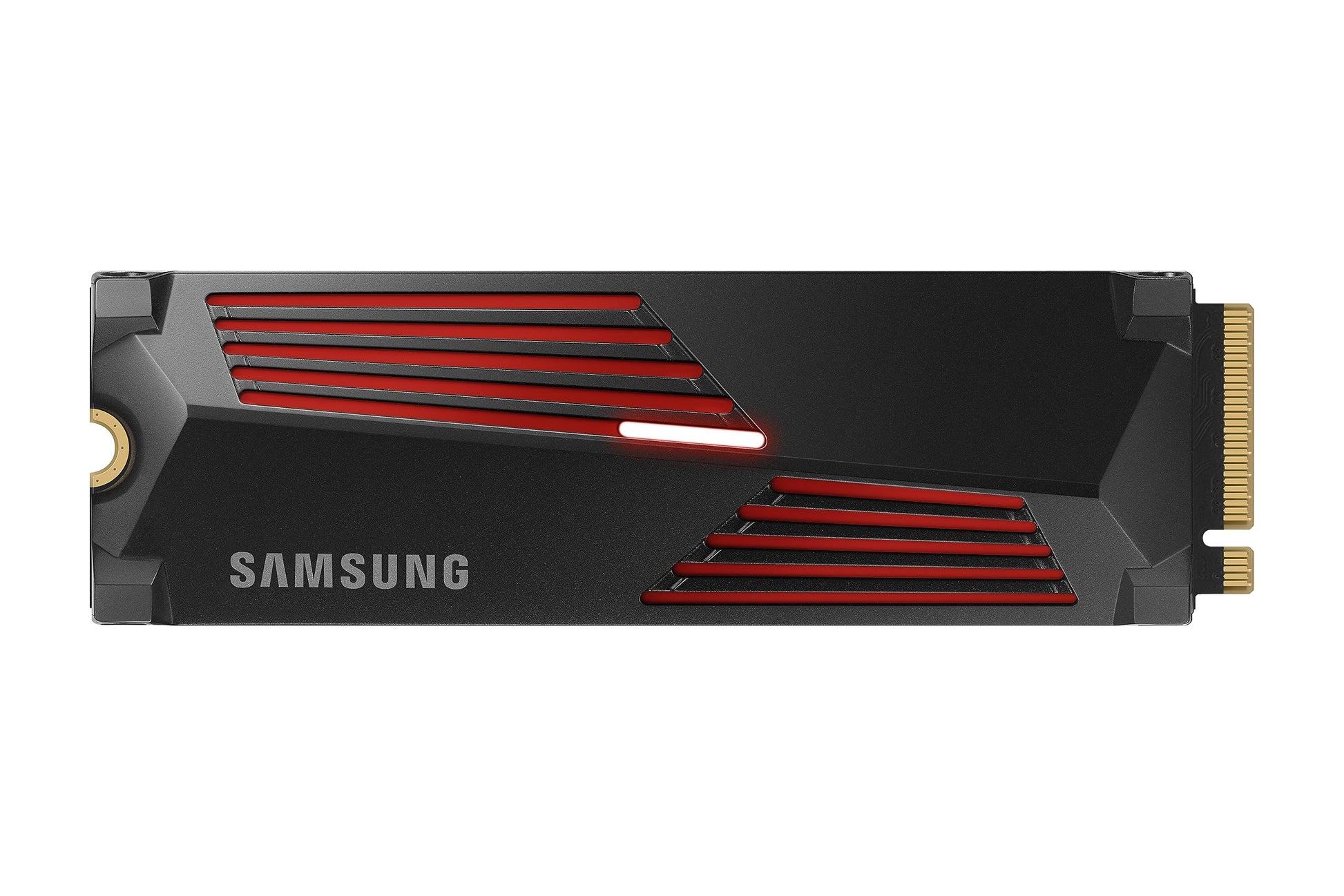 SSD Samsung 990 Pro Rojo con Disipador de Calor de 4 TB para Playstation 5