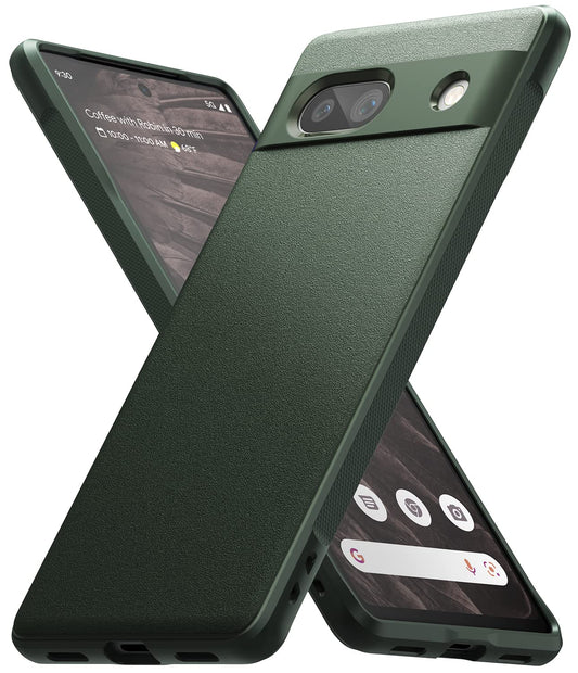 Funda Ringke Onyx Verde Oscuro Anti Huella para Google Pixel 7a 5G