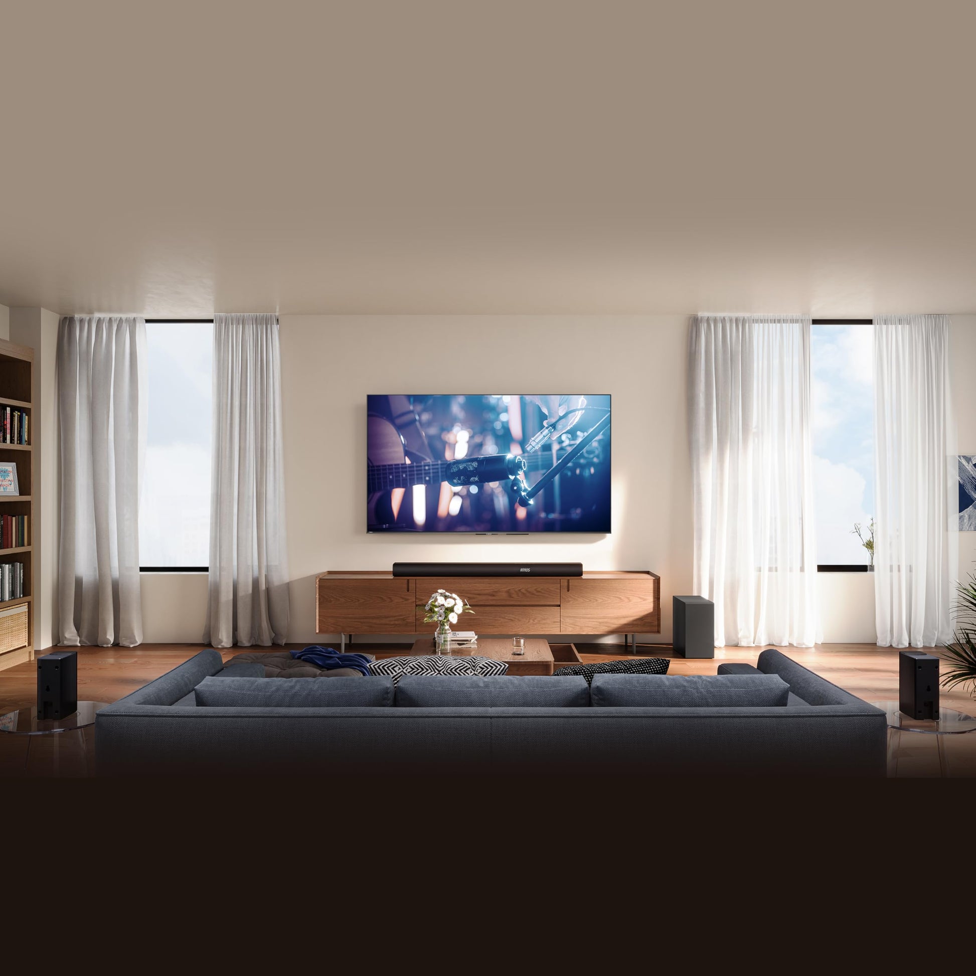 Hisense Barra de Sonido AX5100Q, 5.1 CH 580W