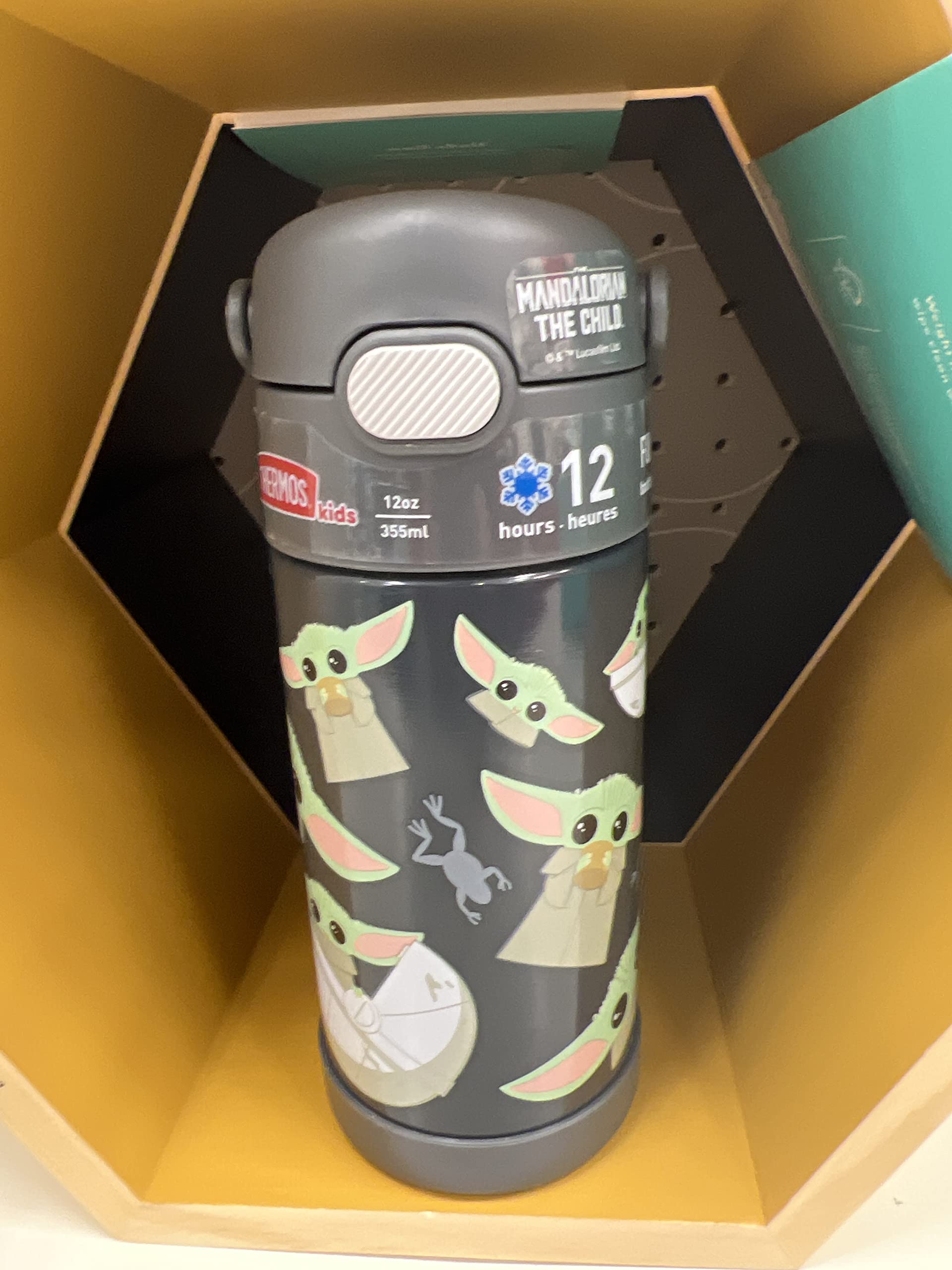 Botella Termo THERMOS Mandalorian Acero Inoxidable para Niños