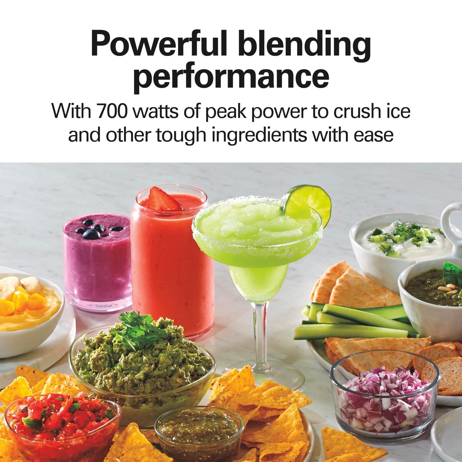 Hamilton Beach Power Elite Licuadora para batidos con 3 tazas cortador de verduras mini procesador de alimentos, tarro de vidrio de 40 onzas, 12 funciones para puré, hielo aplastado, negro y acero