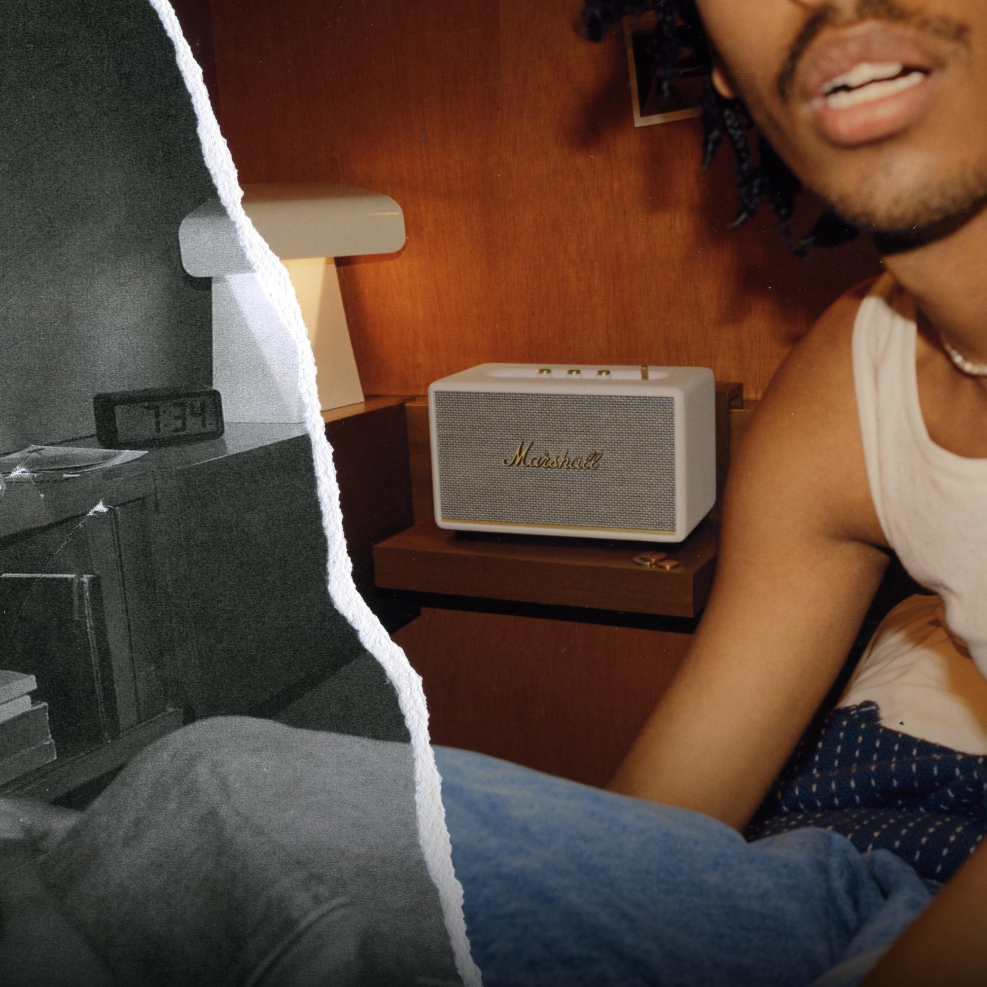 Marshall Bocina Acton III Bluetooth - Blanco