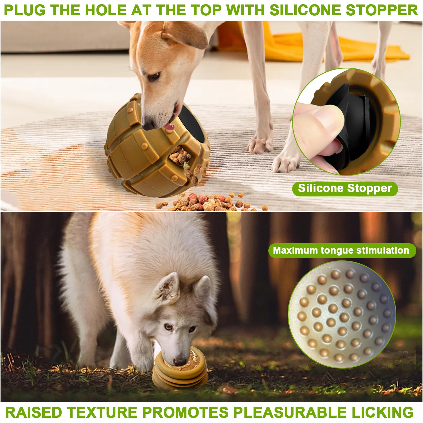 Juguetes Interactivos Juguetes De Silicona Para Perros PLATO DE