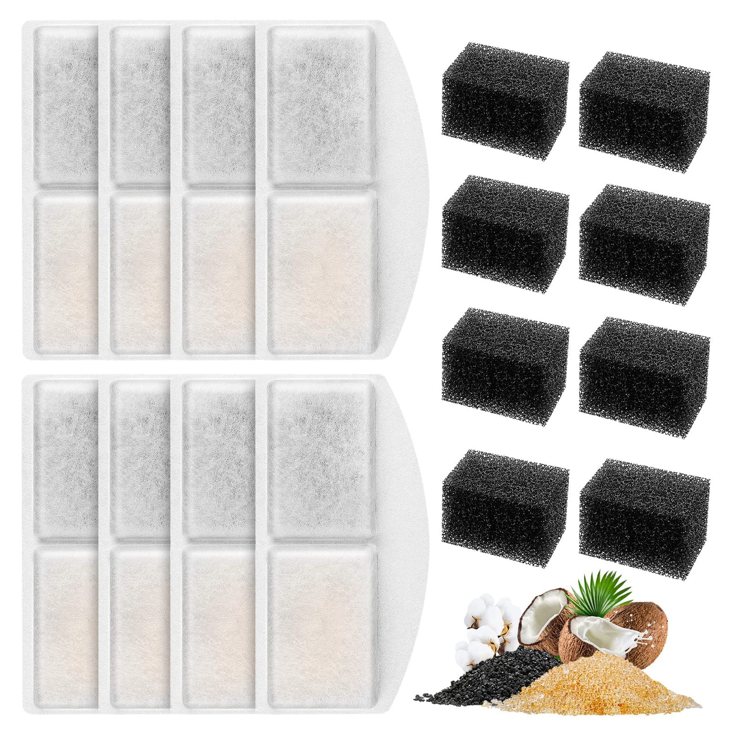 Filtro de Fuente para Mascotas MyfatBOSS 100 Onzas Paquete 16 Unidades