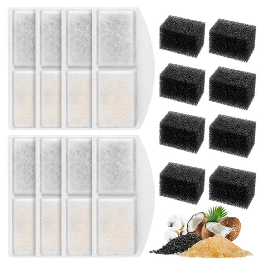 Filtro de Fuente para Mascotas MyfatBOSS 100 Onzas Paquete 16 Unidades