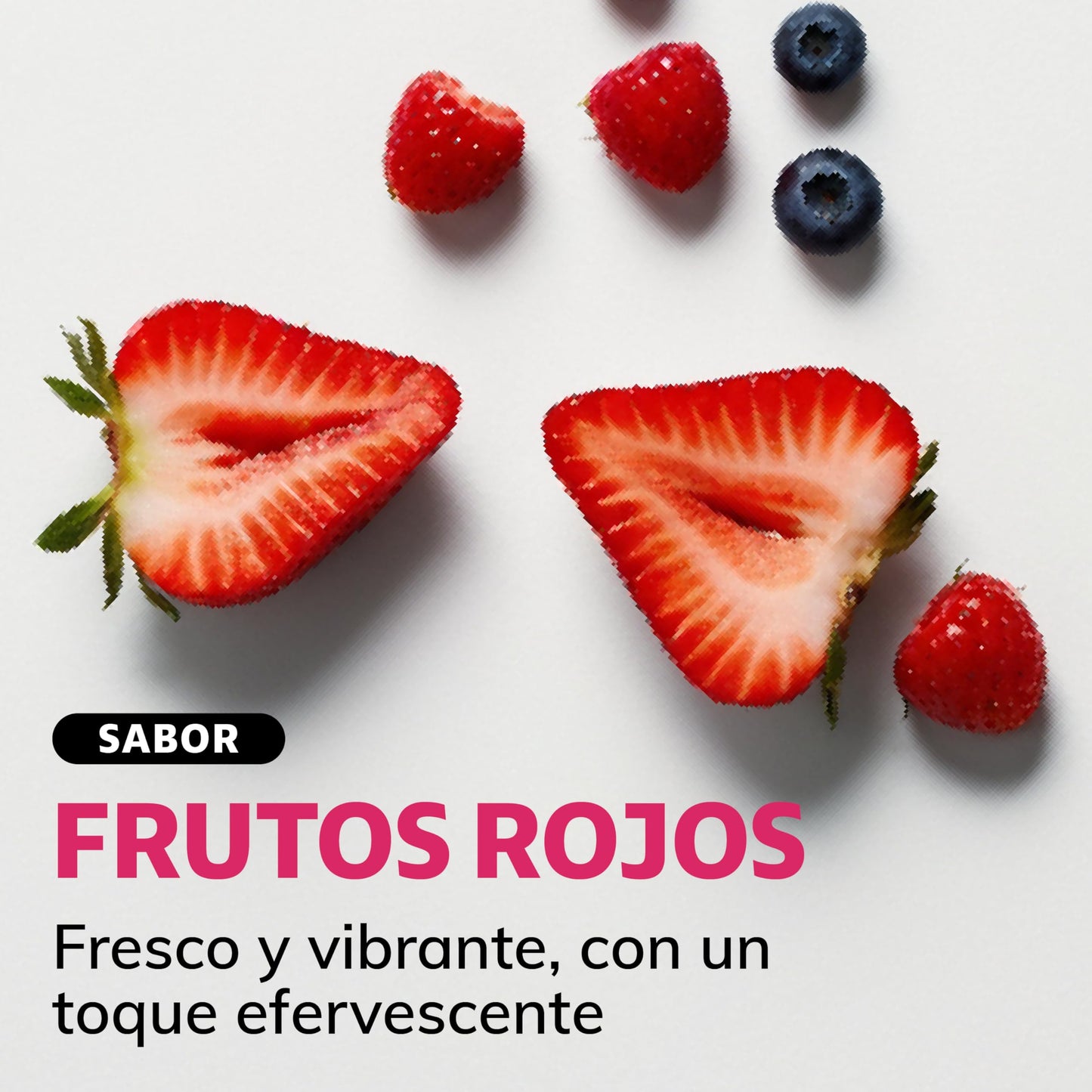 Polvo de Electrolitos Beyond Vitamins Frutos Rojos Efervescente sin Azúcar Baja en Calorías para una Recuperación Increíble