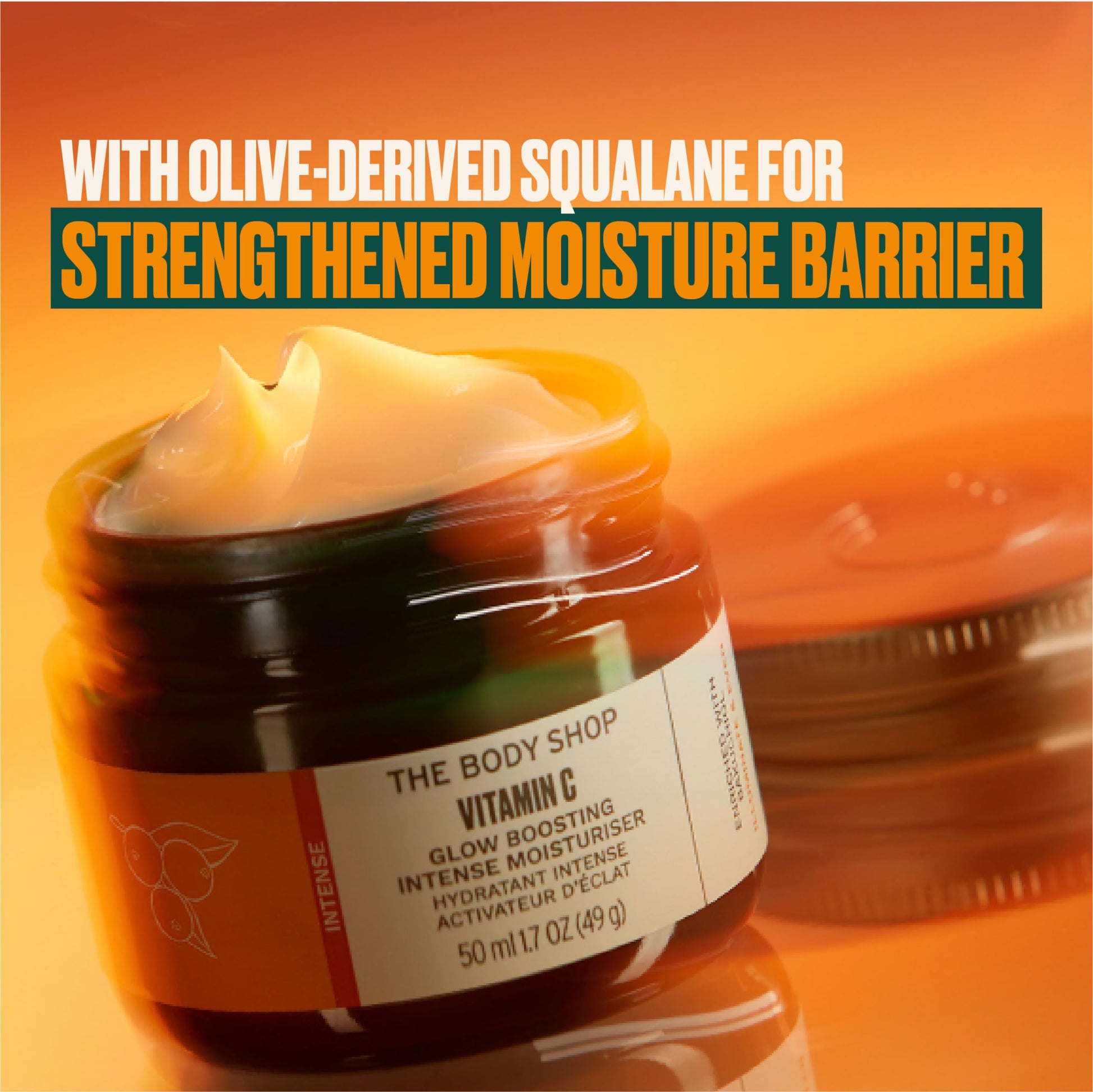 The Body Shop Vitamin C Glow Boosting Moisturiser for Unisex Moisturizer 1.7 oz